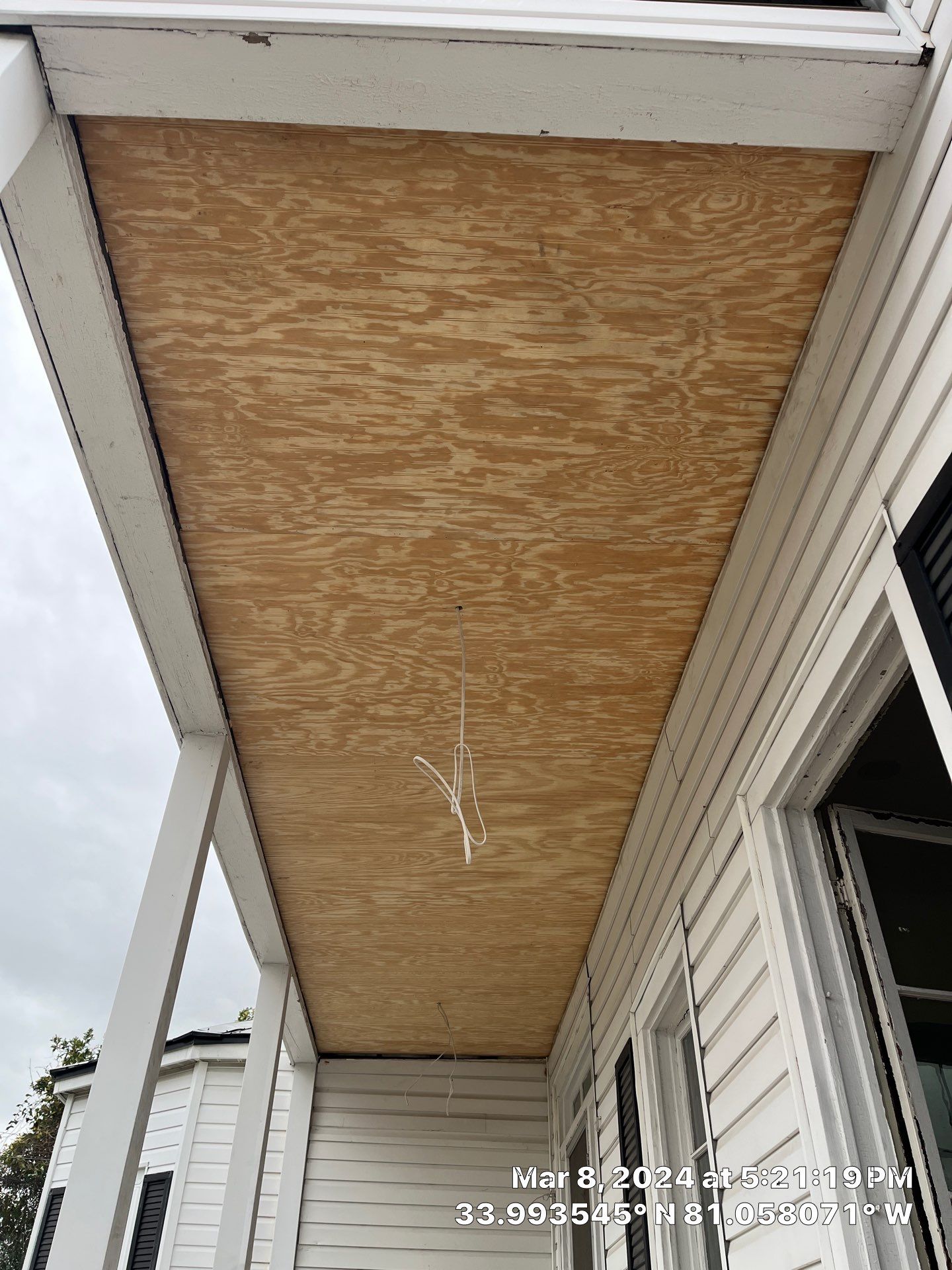 Geaux 2 Guy Spruce Up Your 1886 Porch with Beadboard and Attic Access! by Geaux 2 Guy, LLC