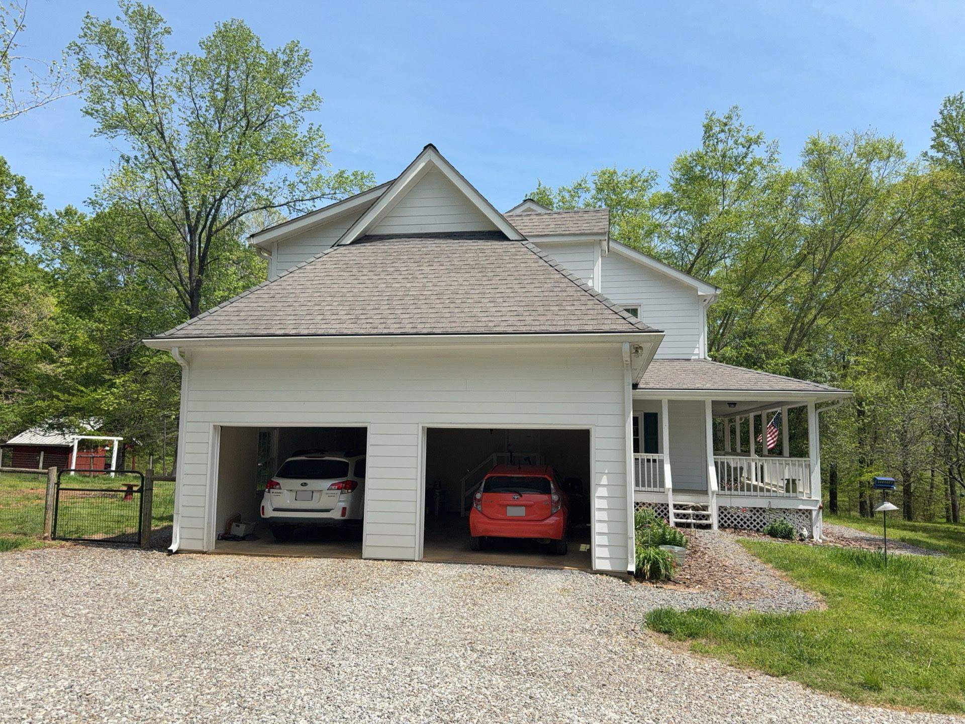Roof Replacement using GAF Timberline HDZ Architectural Shingles by Nelson Exteriors 