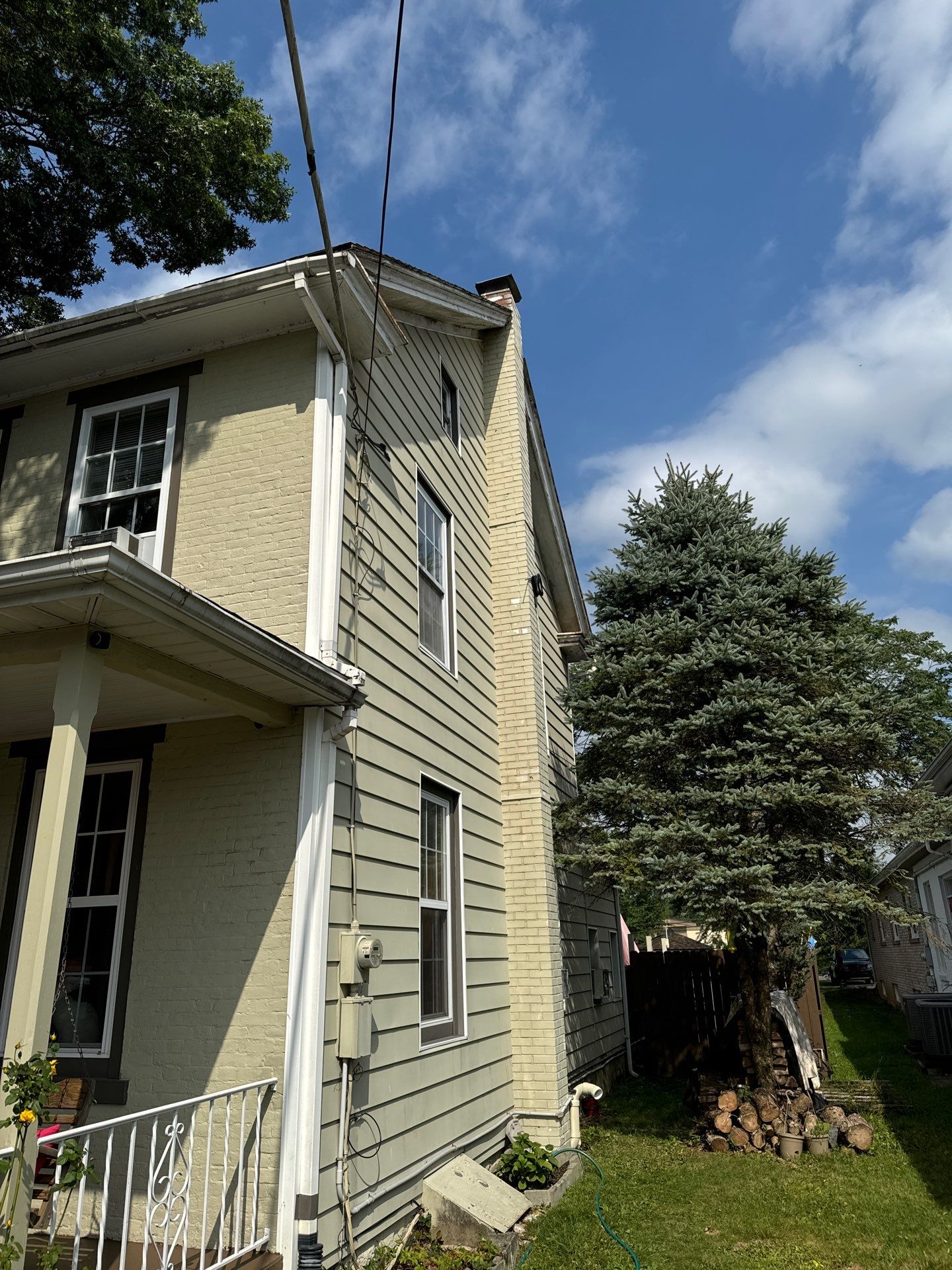 Textured Bronze Roof and Flat Membrane Installation in Hershey by Esh Builders