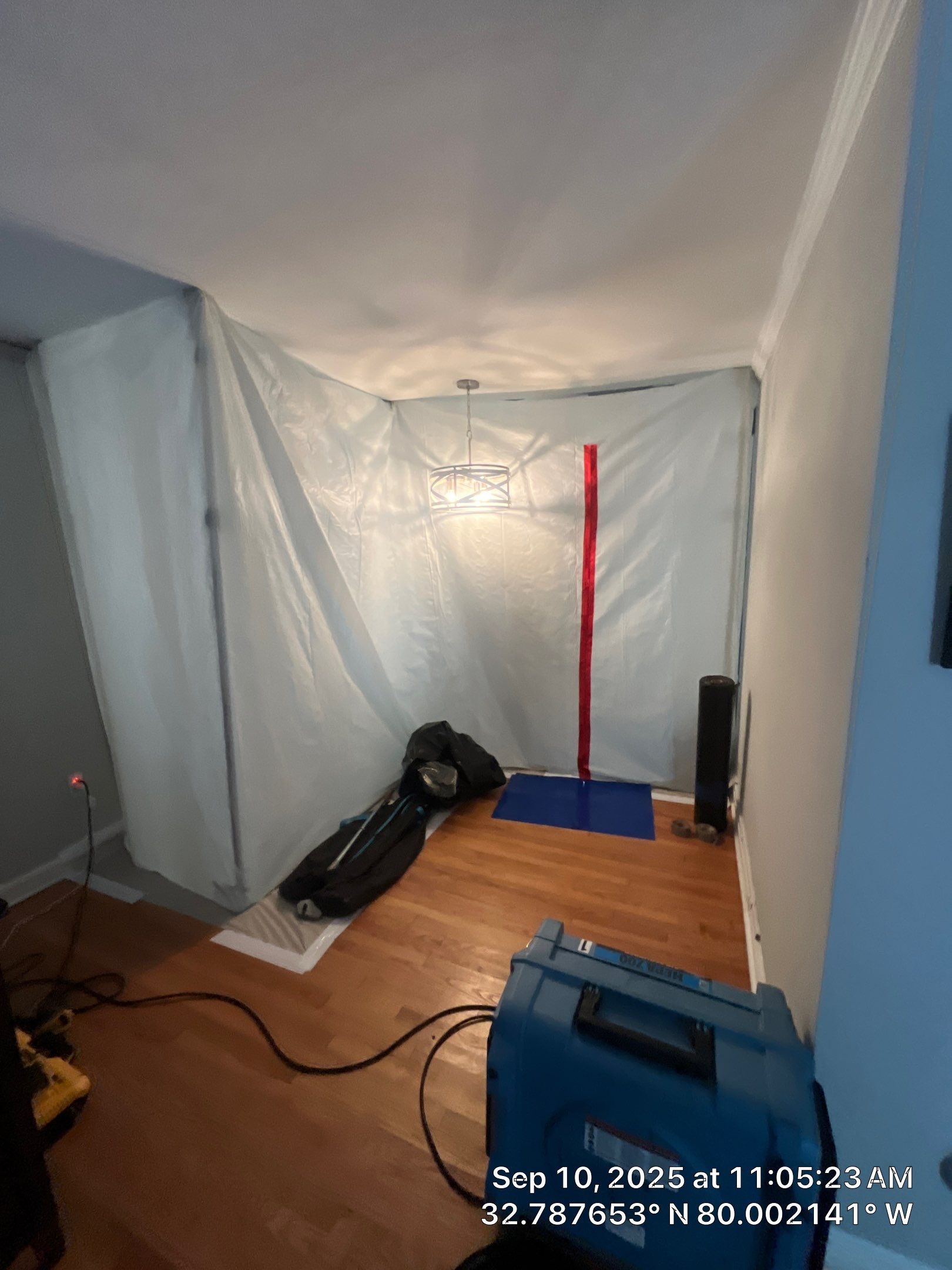 Residential asbestos abatement  by EAS Environmental, LLC.