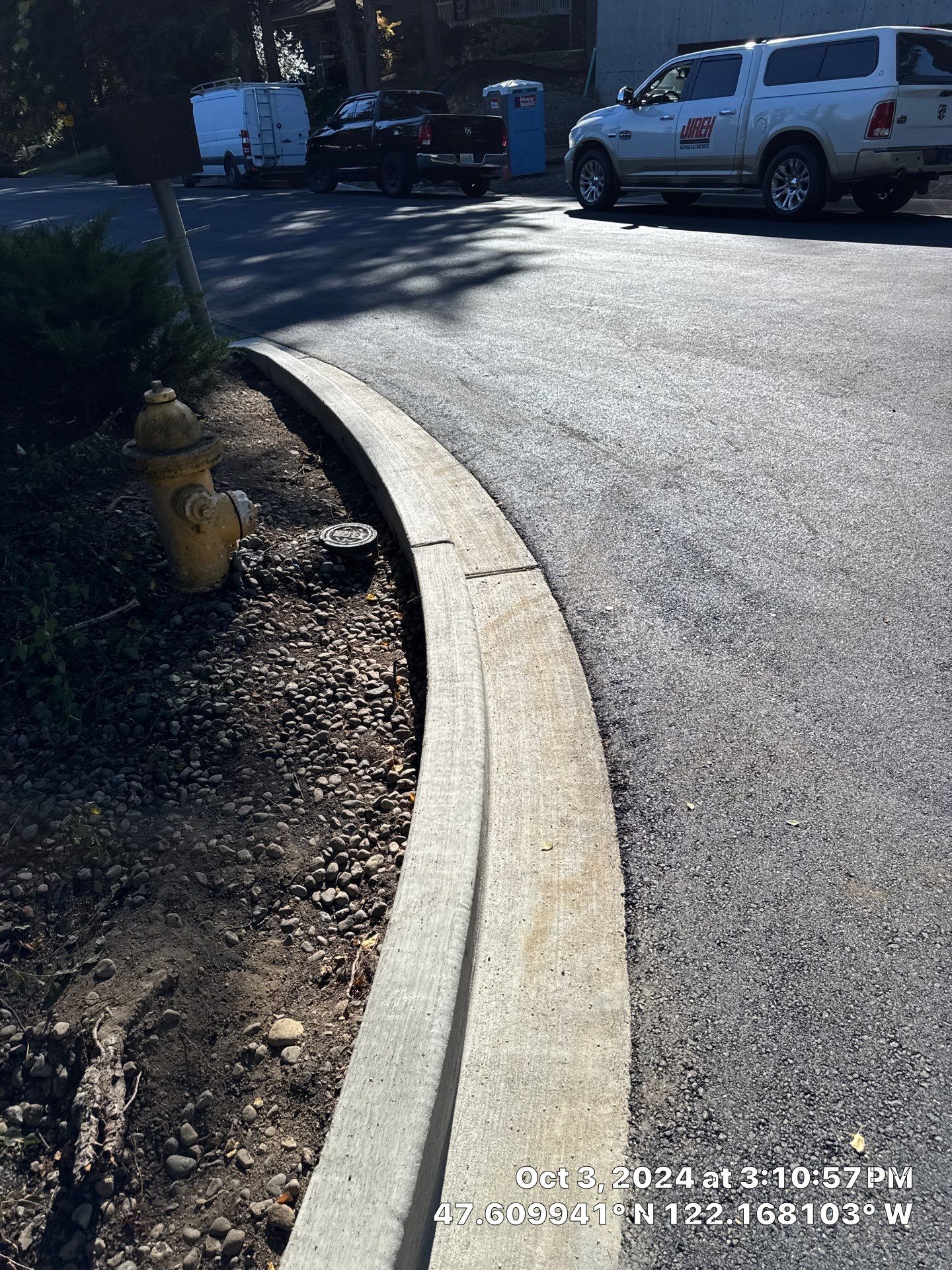 Concrete Curbing & Asphalt Patch Repair | Bellevue  by Jireh Asphalt & Concrete Inc 