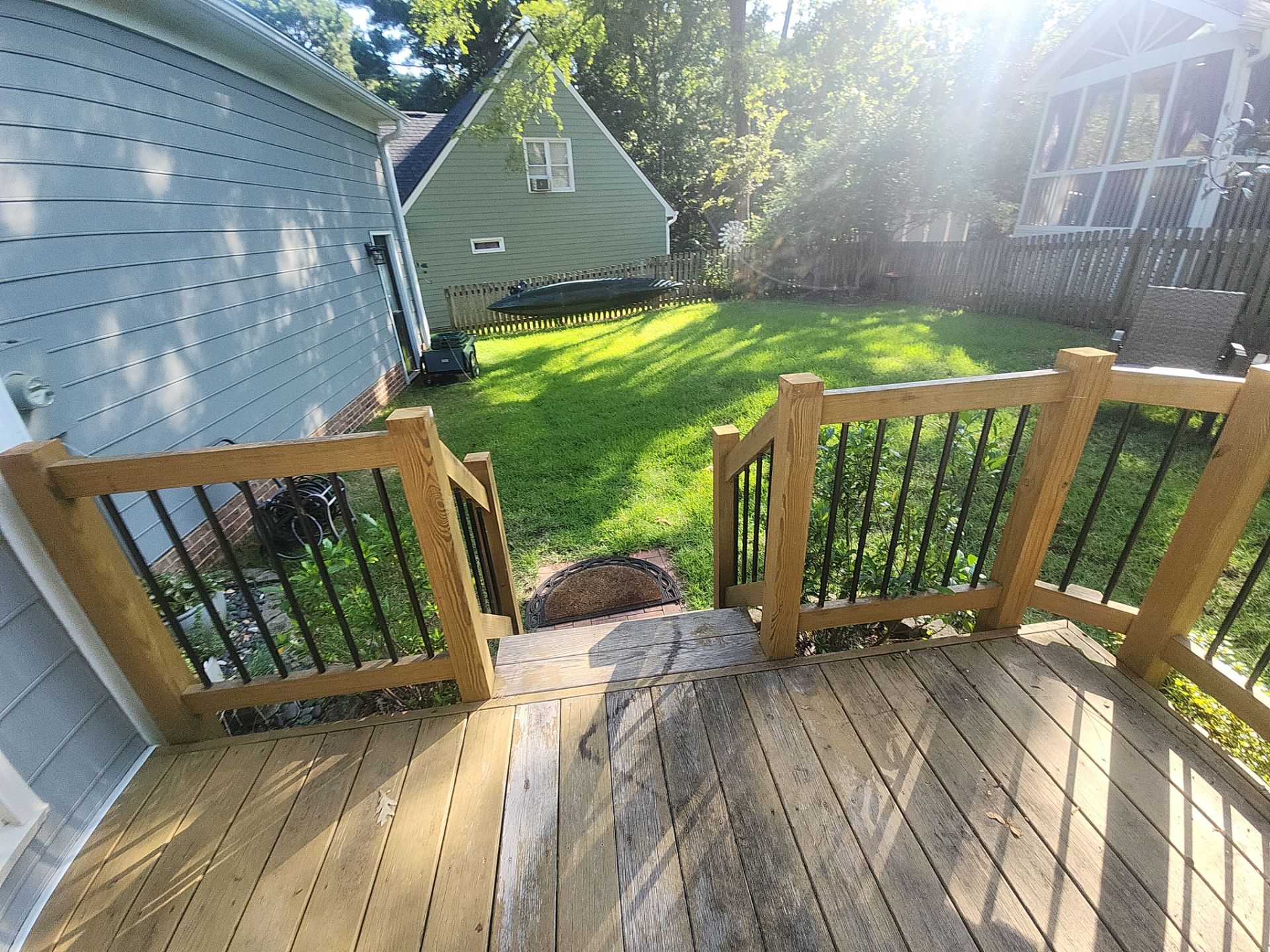 Wood Deck using Wood Sealant by DuraSeal