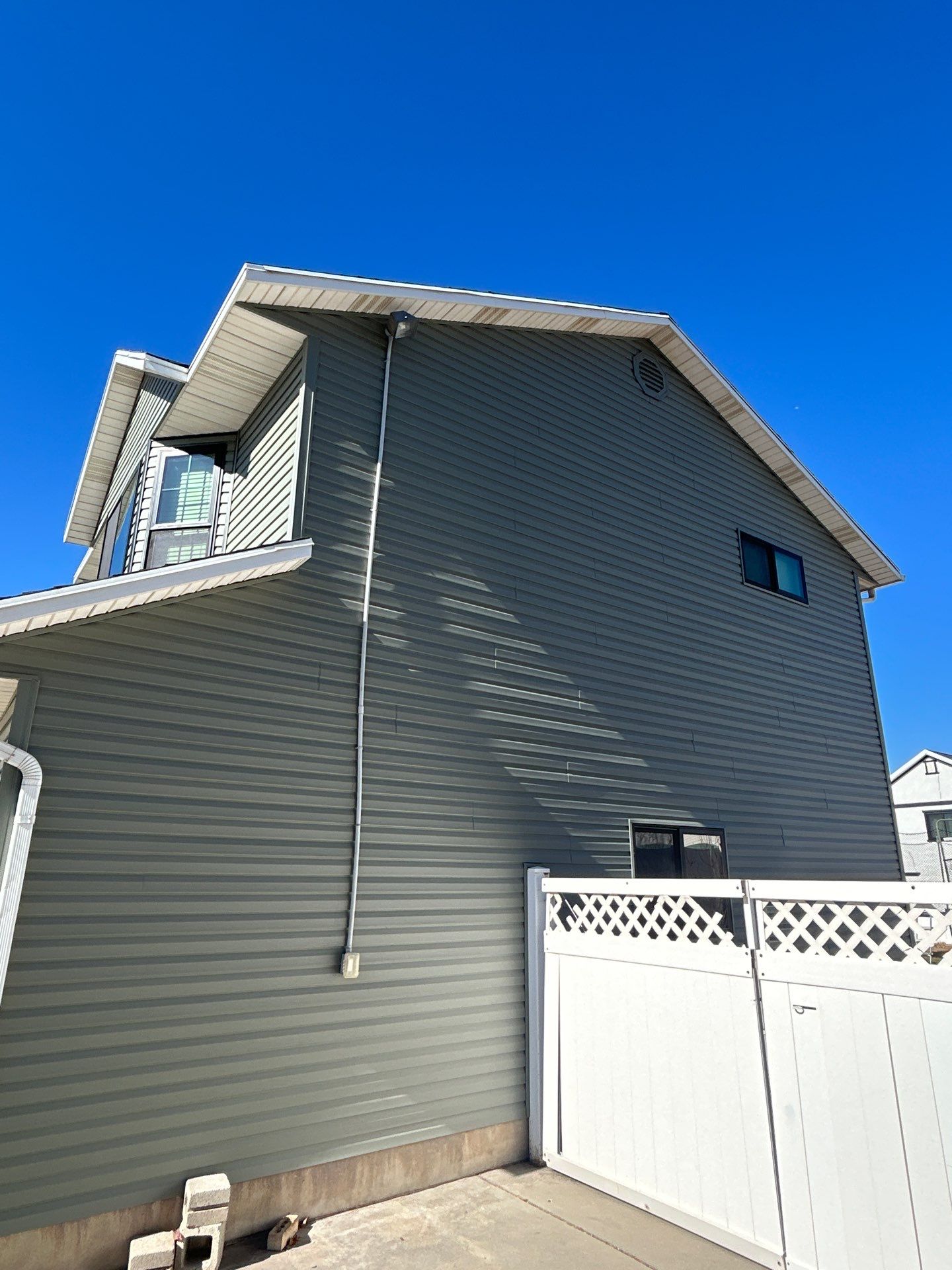 Orem | Premium HeartTech Vinyl Upgrade | Aspen & Quiet Willow Accents by Ideal Siding Utah