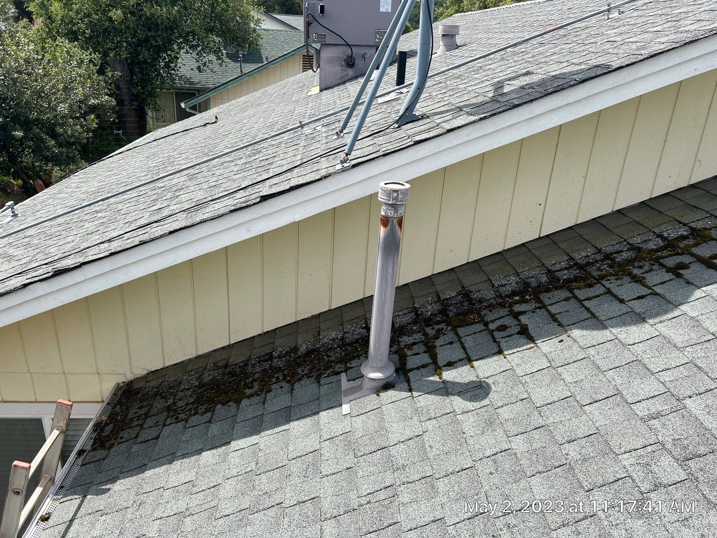 Metal roofing installation using ASC Standing Seam metal by Straight Edge Roofing Inc