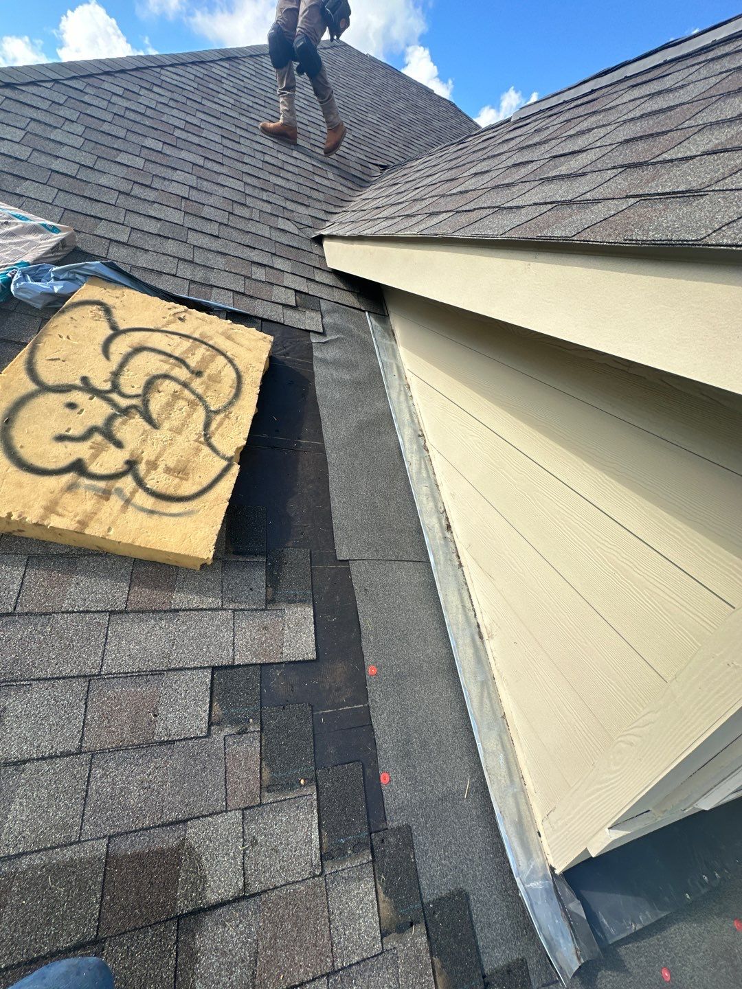 Residential Roofing Repair using Owen's Corning Duration (Lifetime) Shingles by Roof Repair Services LLC