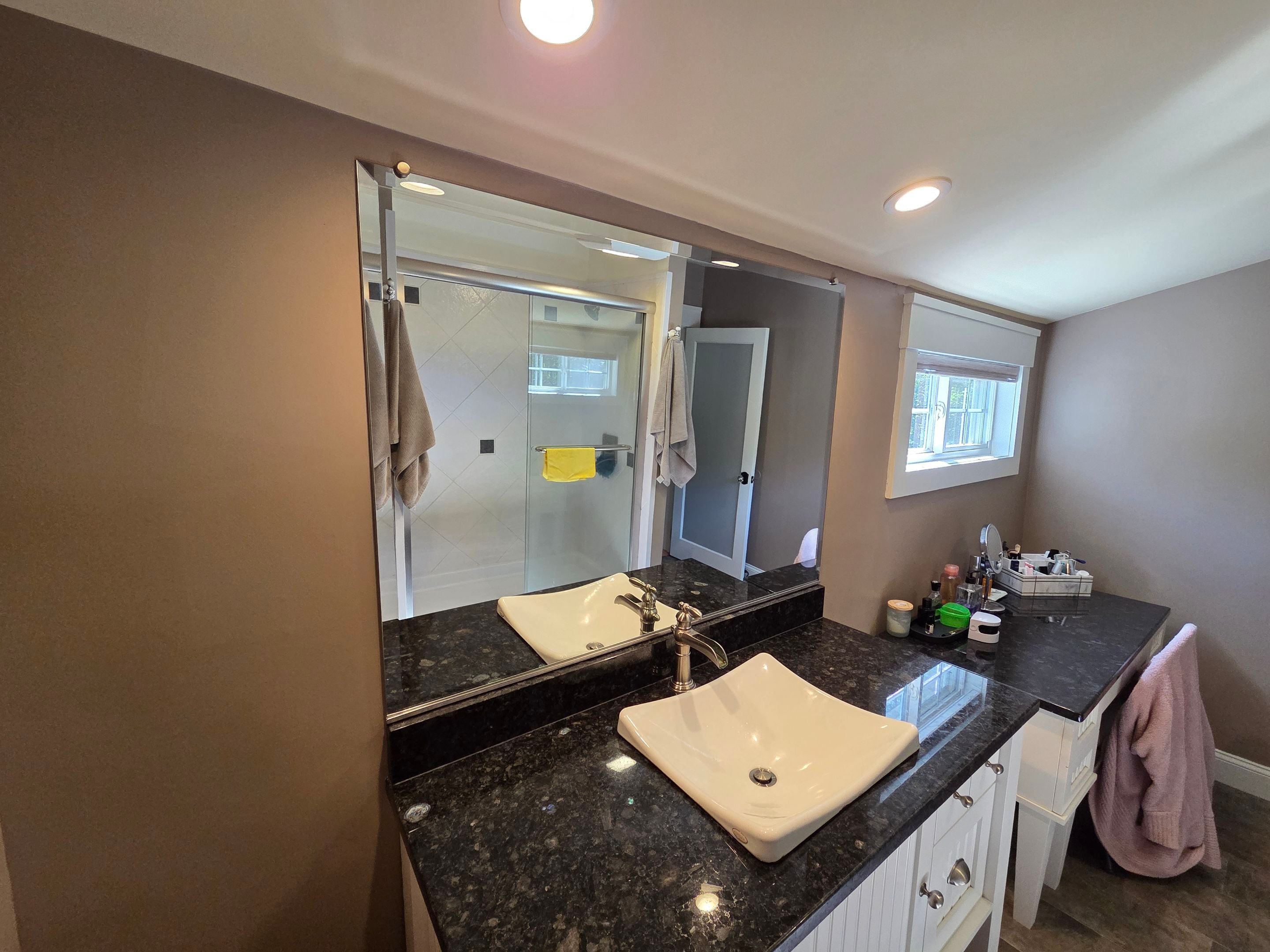 Beveled Mirror using Clear Mirror by Cheshire Glass Company