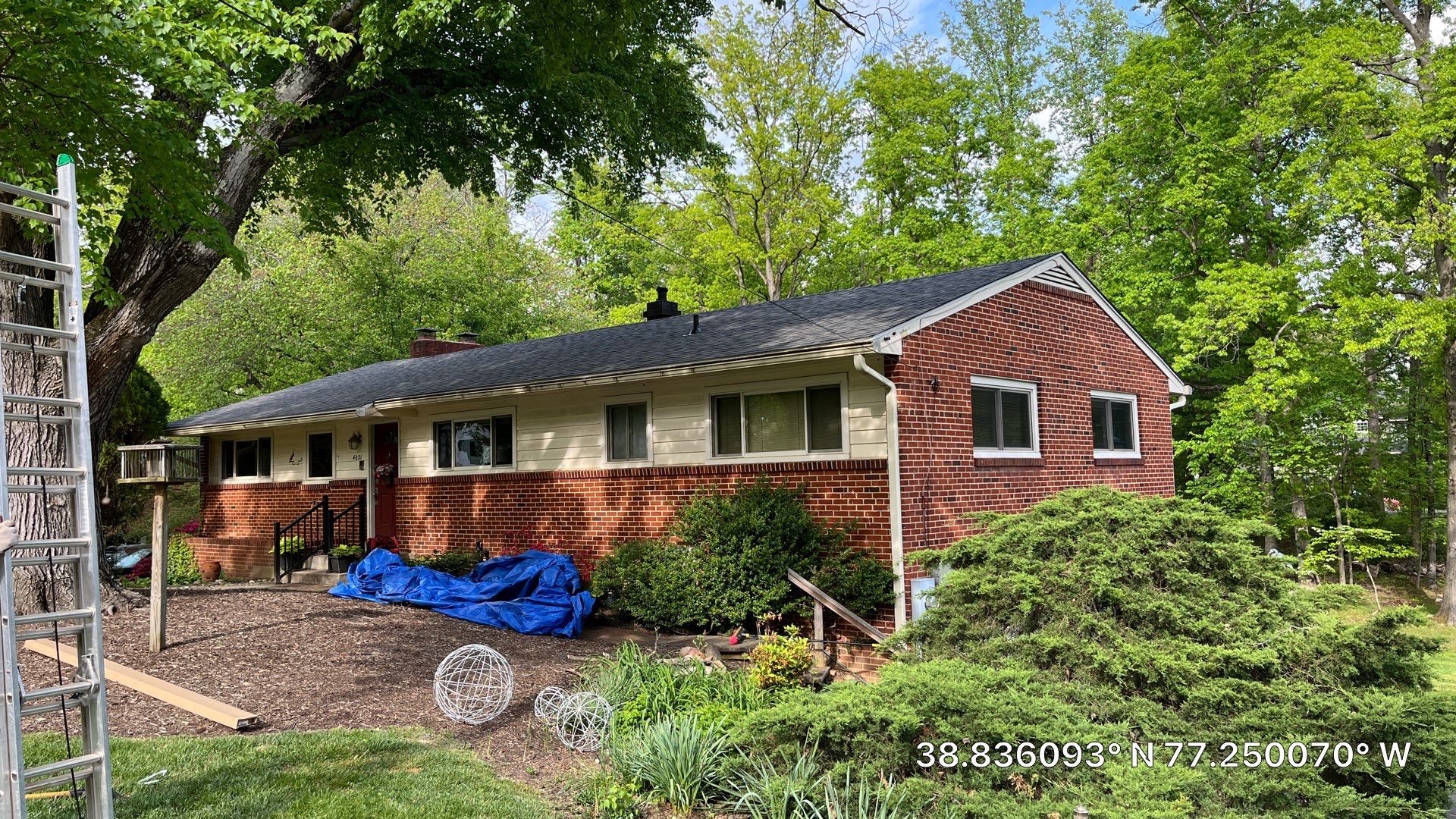 Residential Roof Replacement using Owens Corning TrueDefinition Architectural Shingle by RJC General Construction, LLC.
