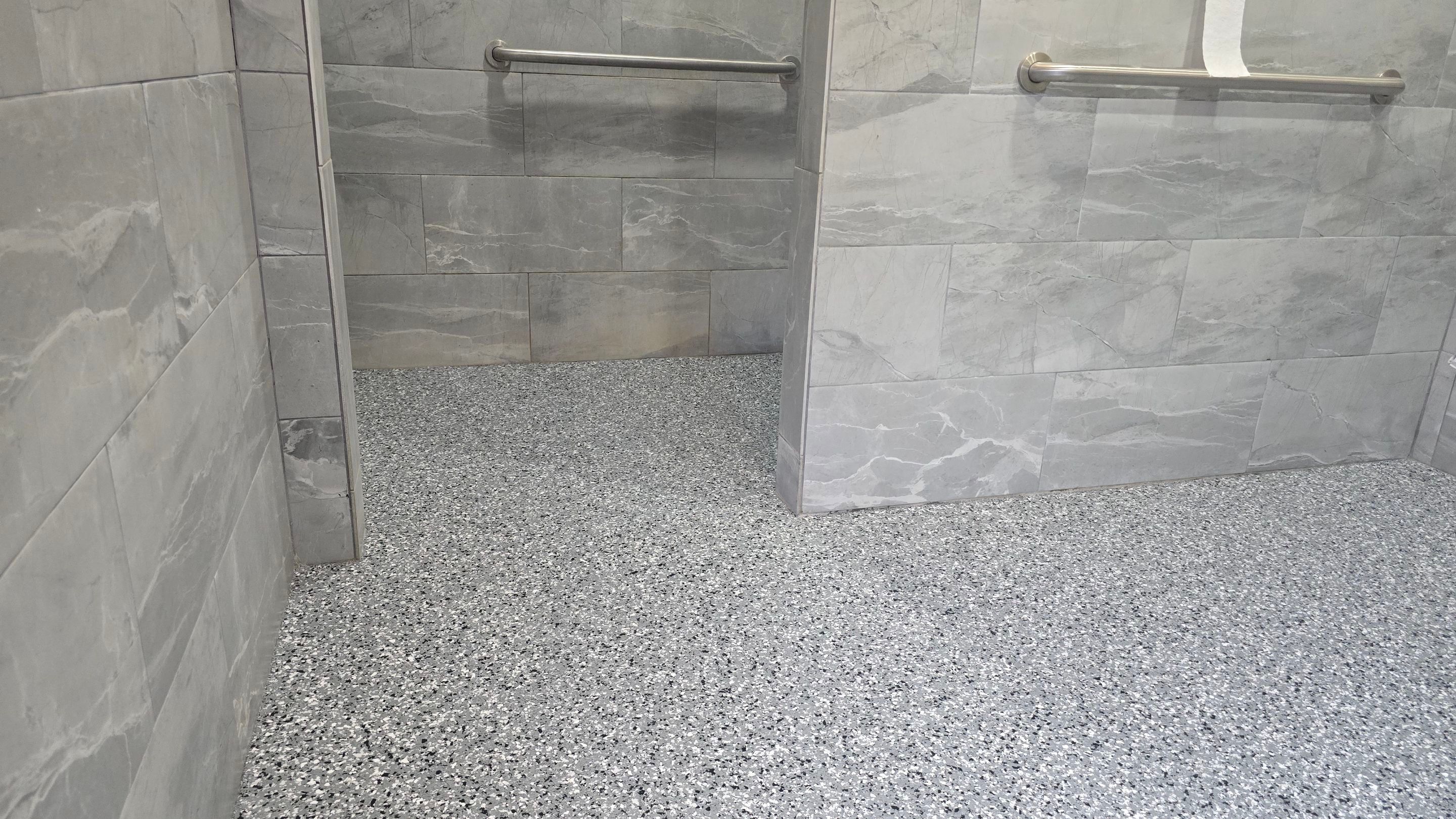 Campground Bathroom Using Wombat by Elite Floor Solutions