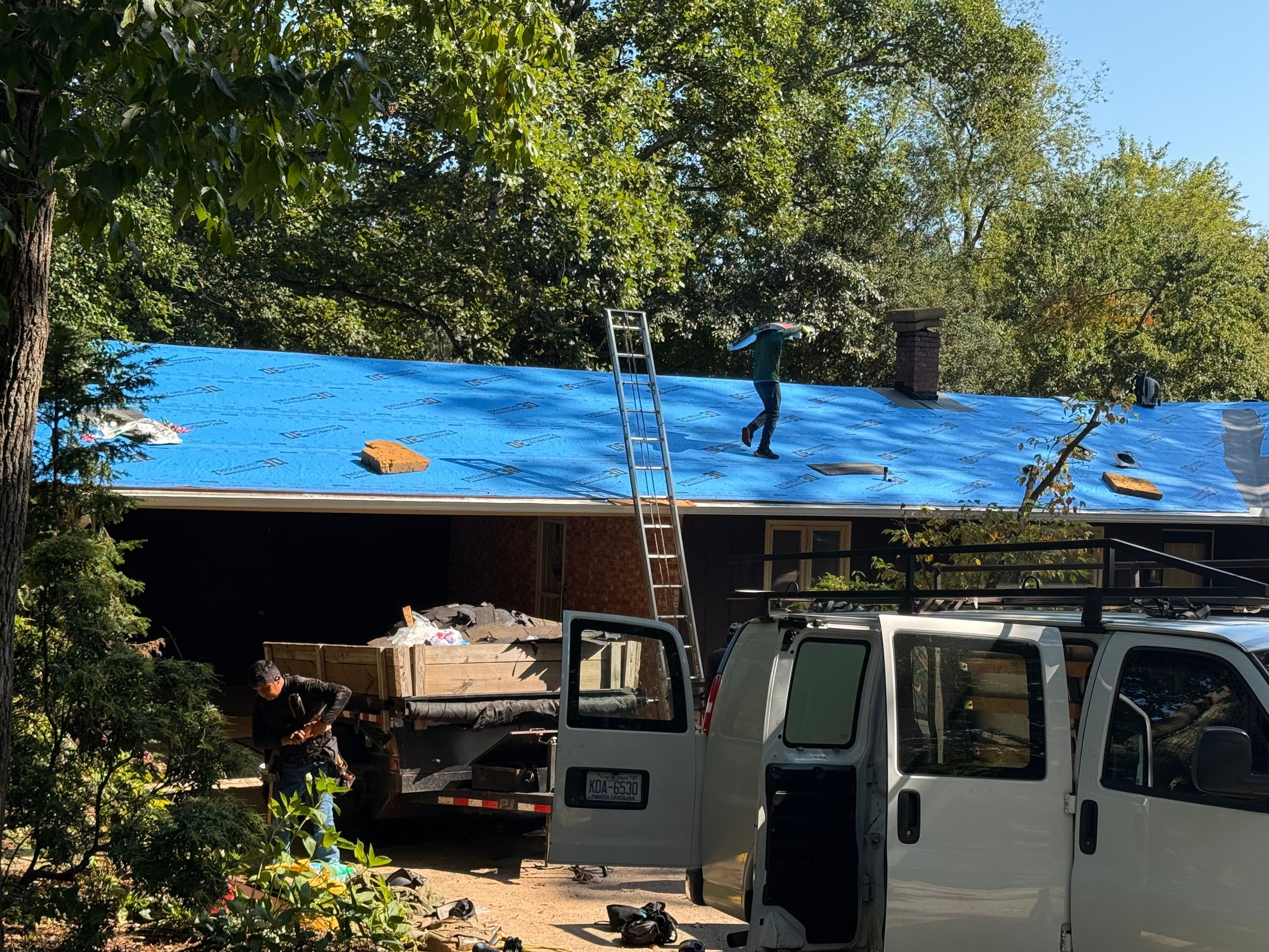 Residential Roof Replacement using TAMKO Titan XT Rustic Black by RISE Roofing & Restoration, LLC