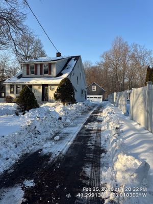 Asphalt Driveway Snow Clearing in Orange, CT