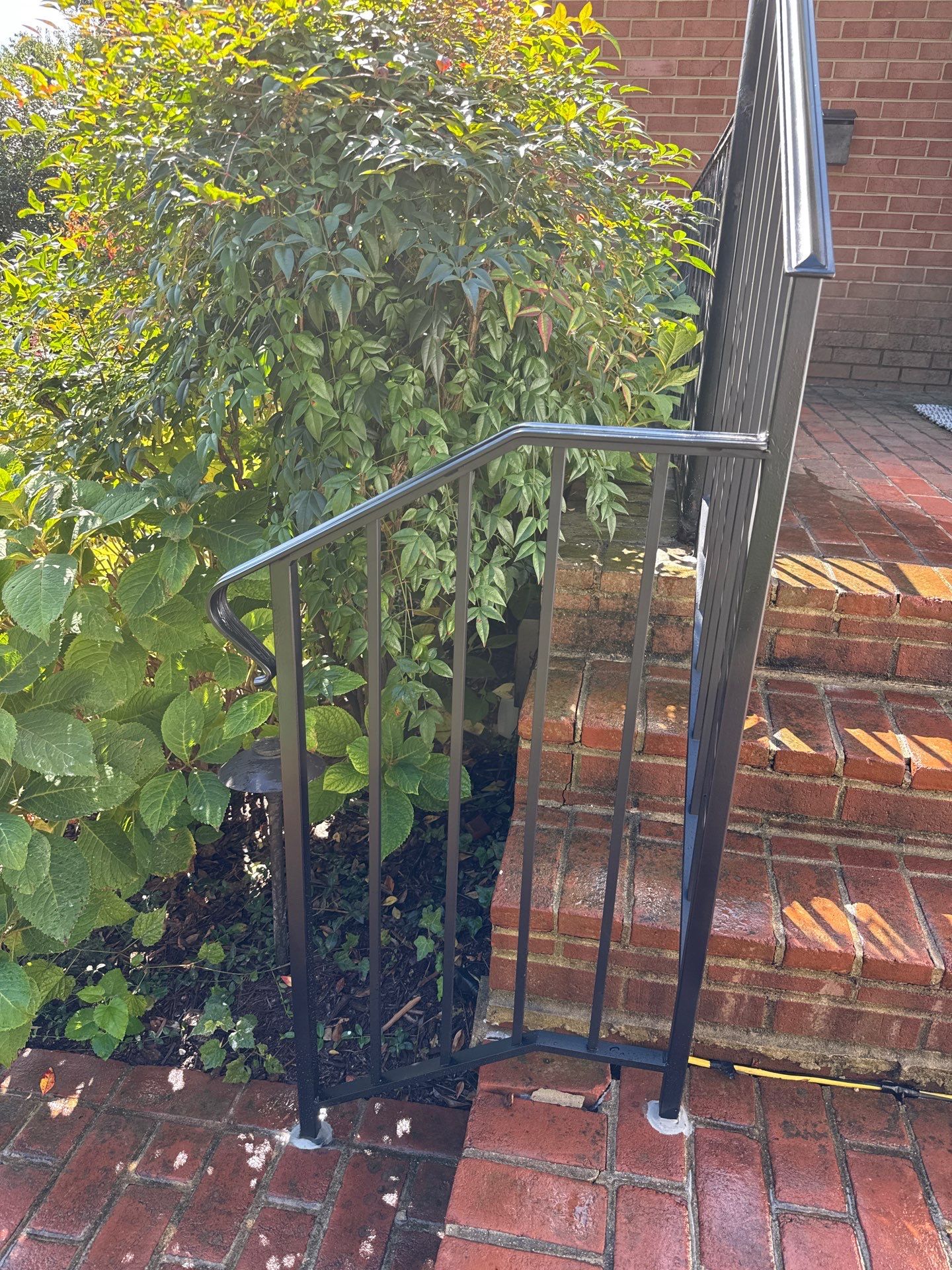 Traditional Iron Stair Railing Extension - Falls Church, VA by Capitol Iron Works