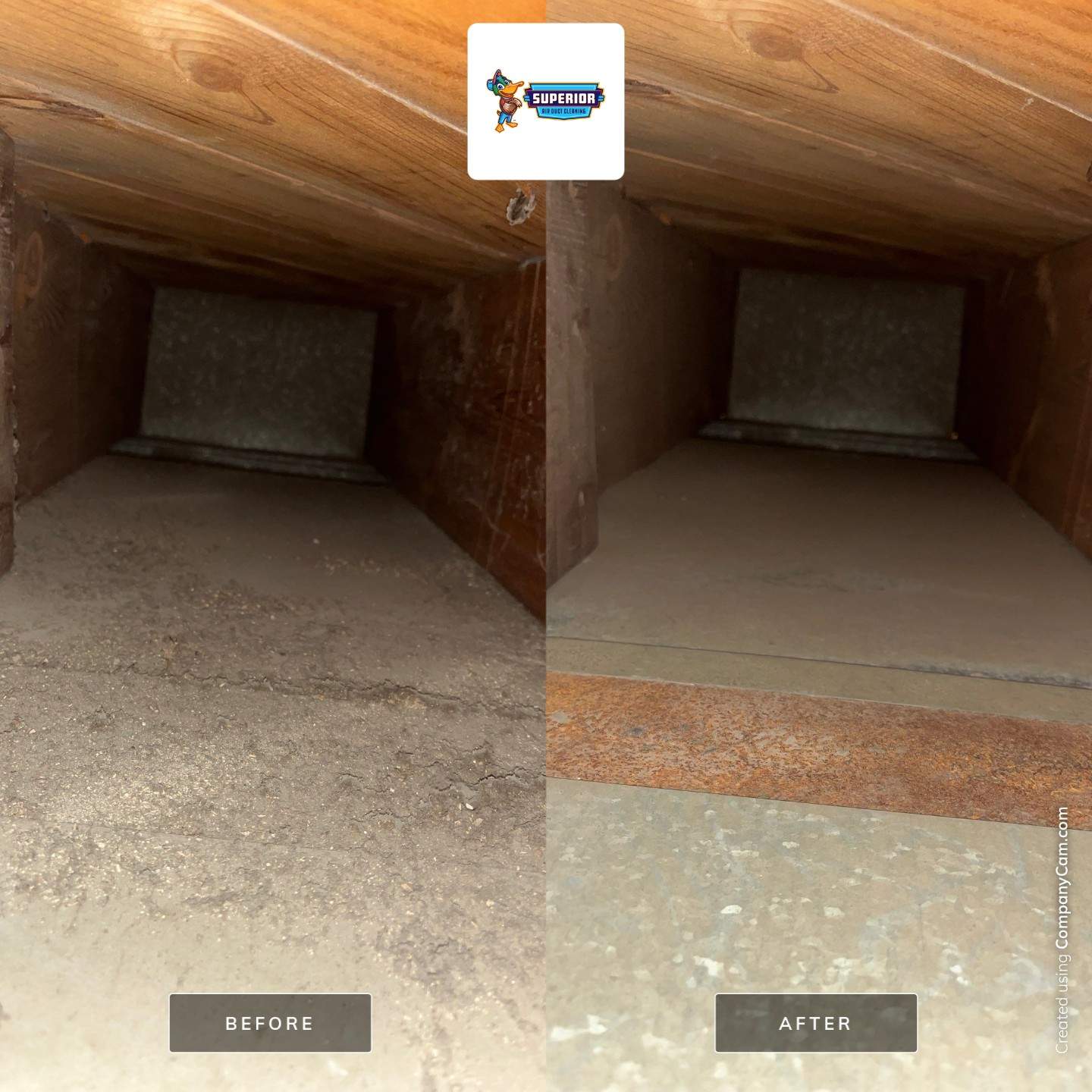 Air Duct Cleaning With a Vacuum Truck in Baden, PA by Superior Air Duct Cleaning