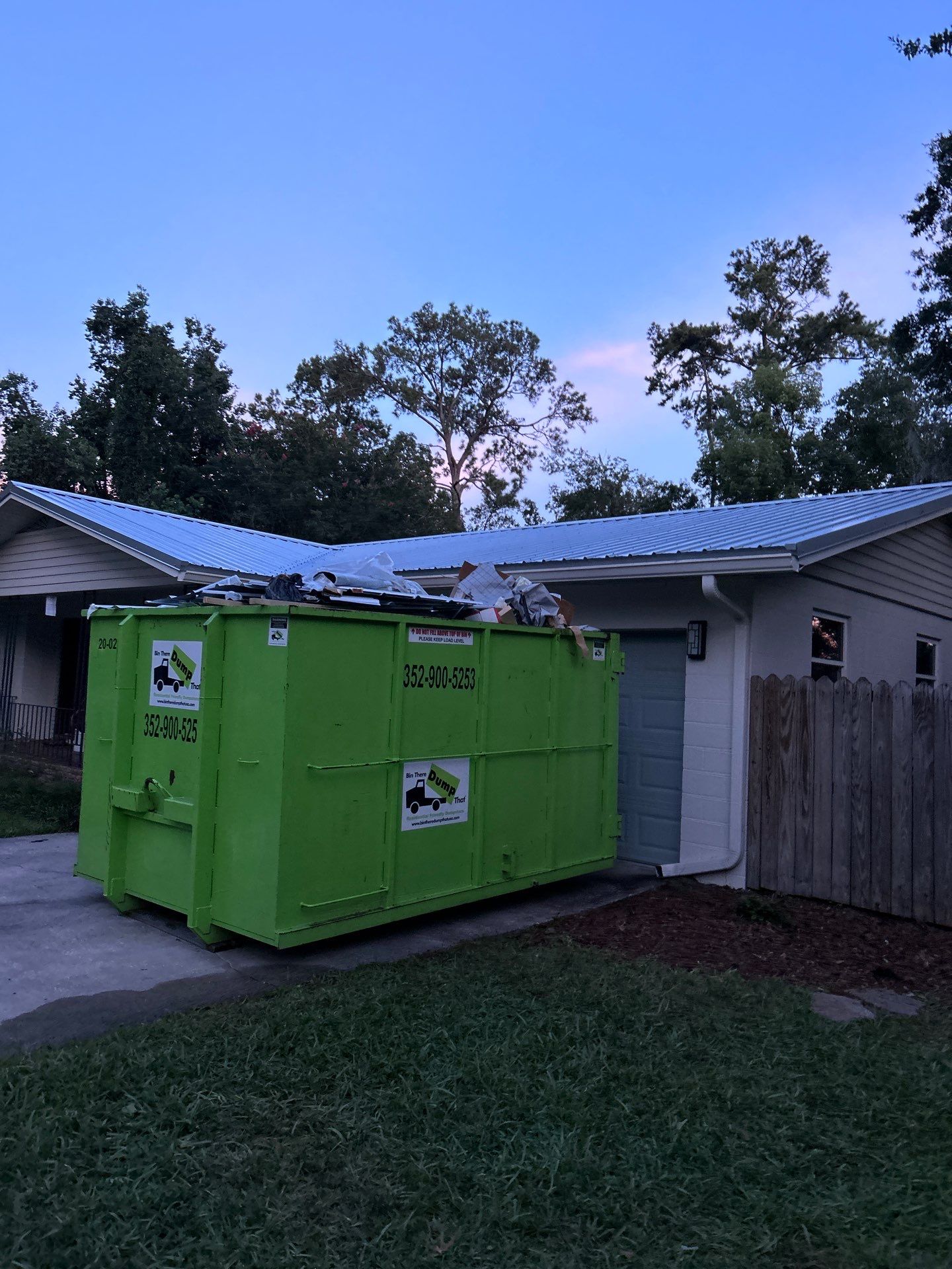 Project in Gainesville by True Force Roofing