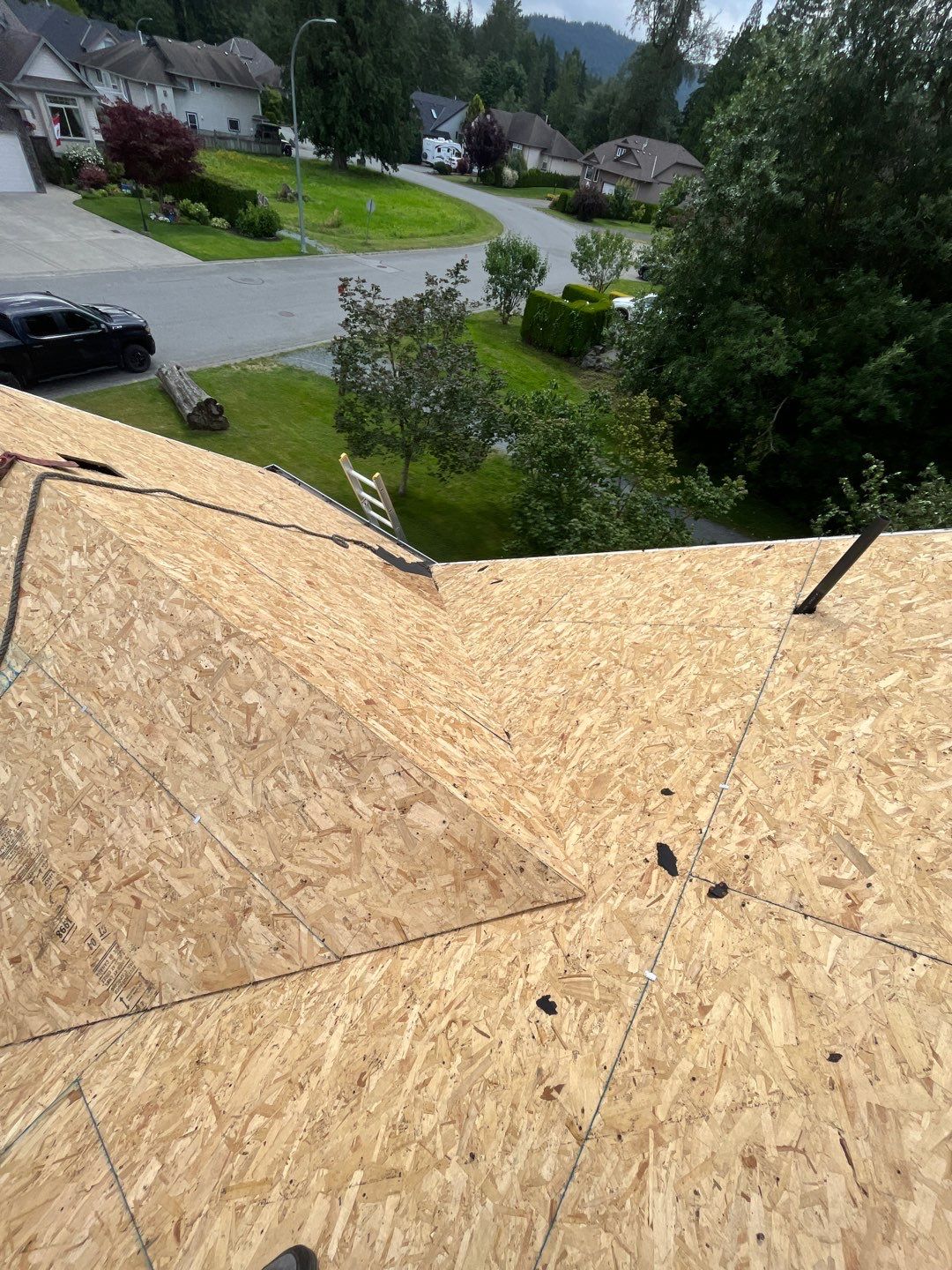 Residential Re-Roof using GAF Timberline HDZ by Top Notch Roofing Inc