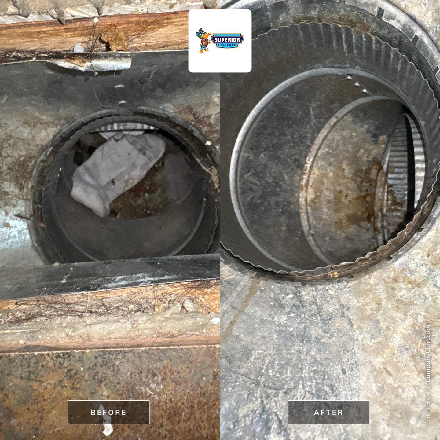 Air Duct Cleaning With a Vacuum Truck in Youngstown, OH by Superior Air Duct Cleaning
