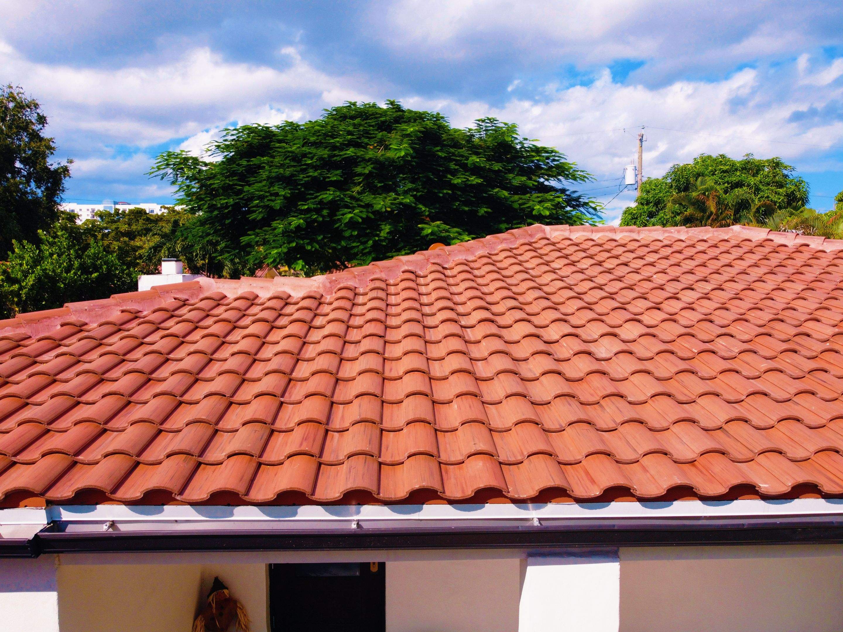 Residential Roofing Installation using Tile Roof by City Roofing Inc