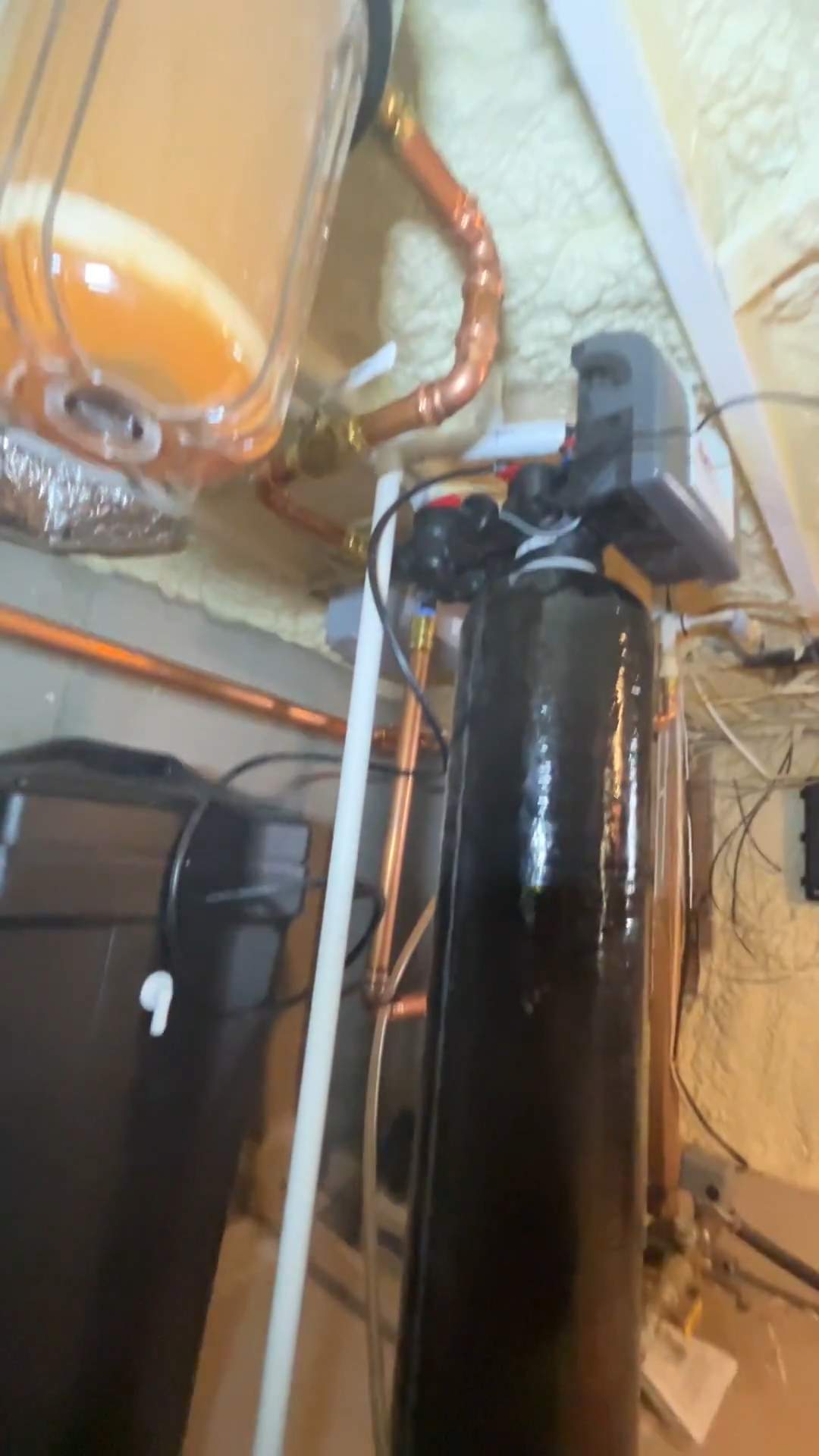 Water Filter Drain Line Rework — Rowley, MA by FAGONE MECHANICAL