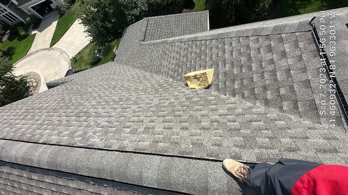 Residential Roof Replacement using Owens Corning Duration, Driftwood by Absolute Roofing and Construction