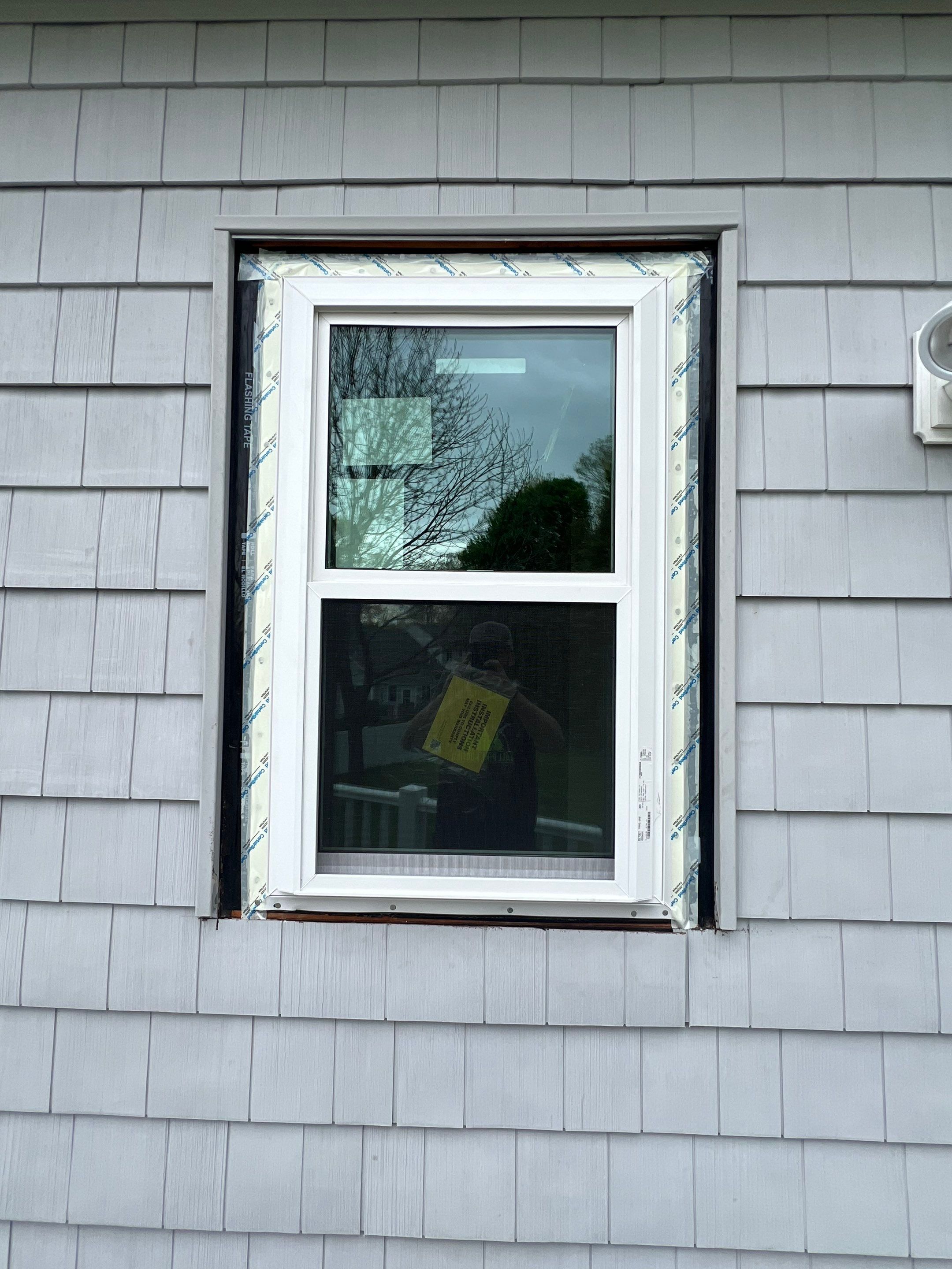 New Construction Window Install In Dover, NH by Tall pine roofing
