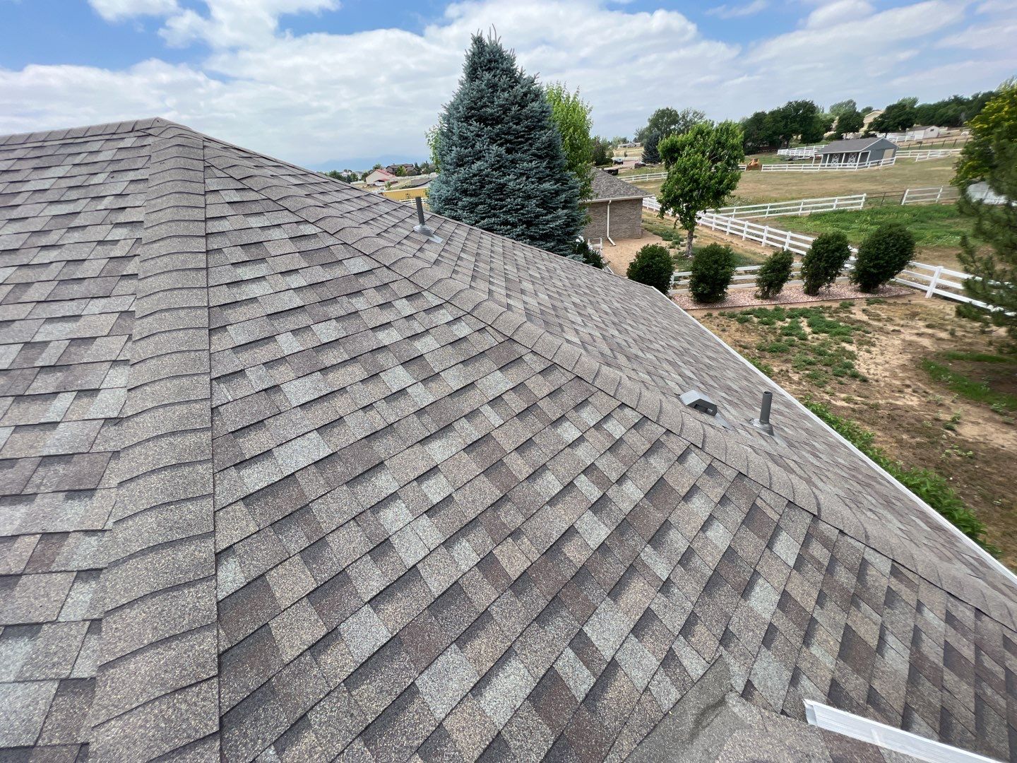 Residential Roofing Installation using Owens Corning TruDefinition - Driftwood  by A to Z Roofing