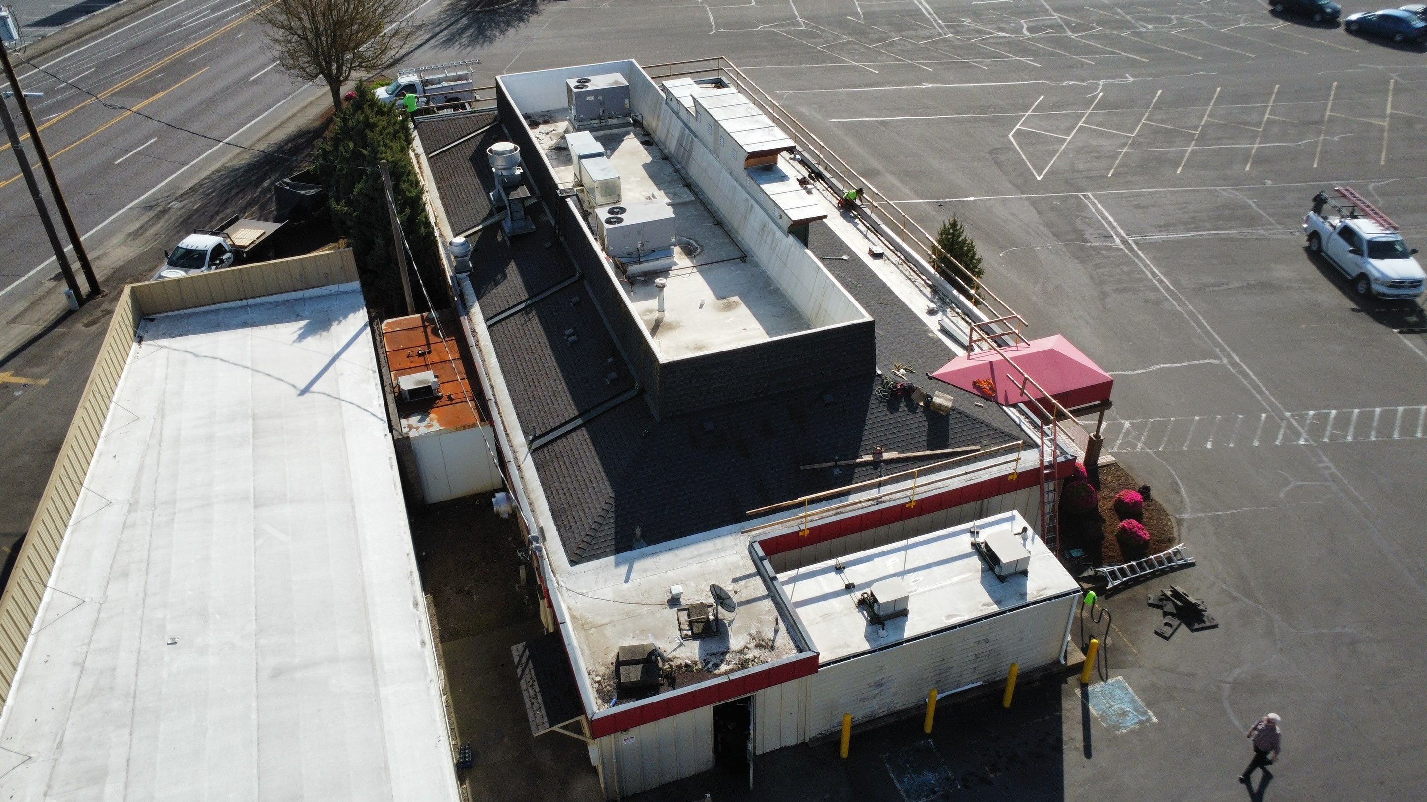 Sizzler Albany Oregon Roof Replacement  by Orezona Building & Roofing Company, Inc.