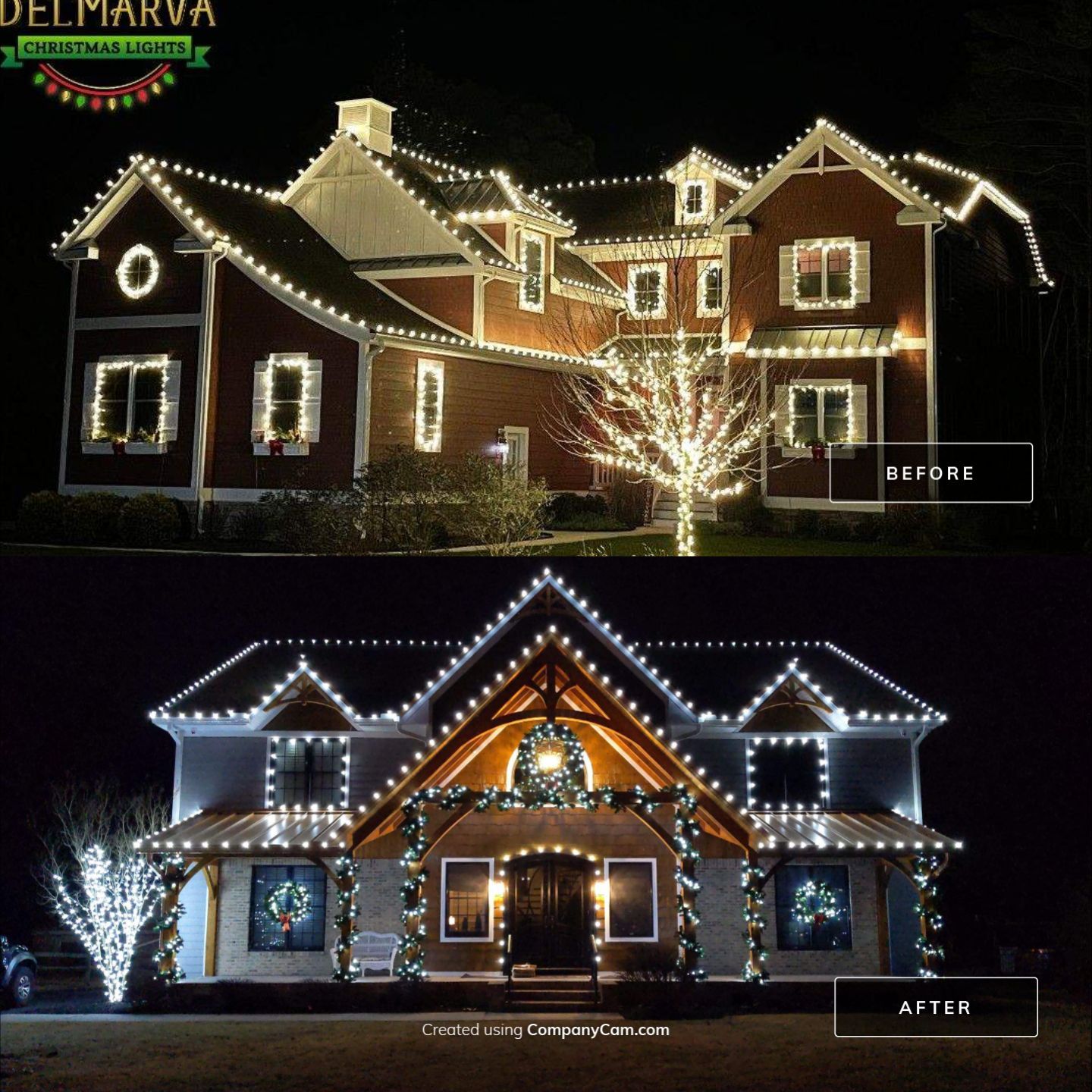 Christmas Lights by Clean Power Wash LLC