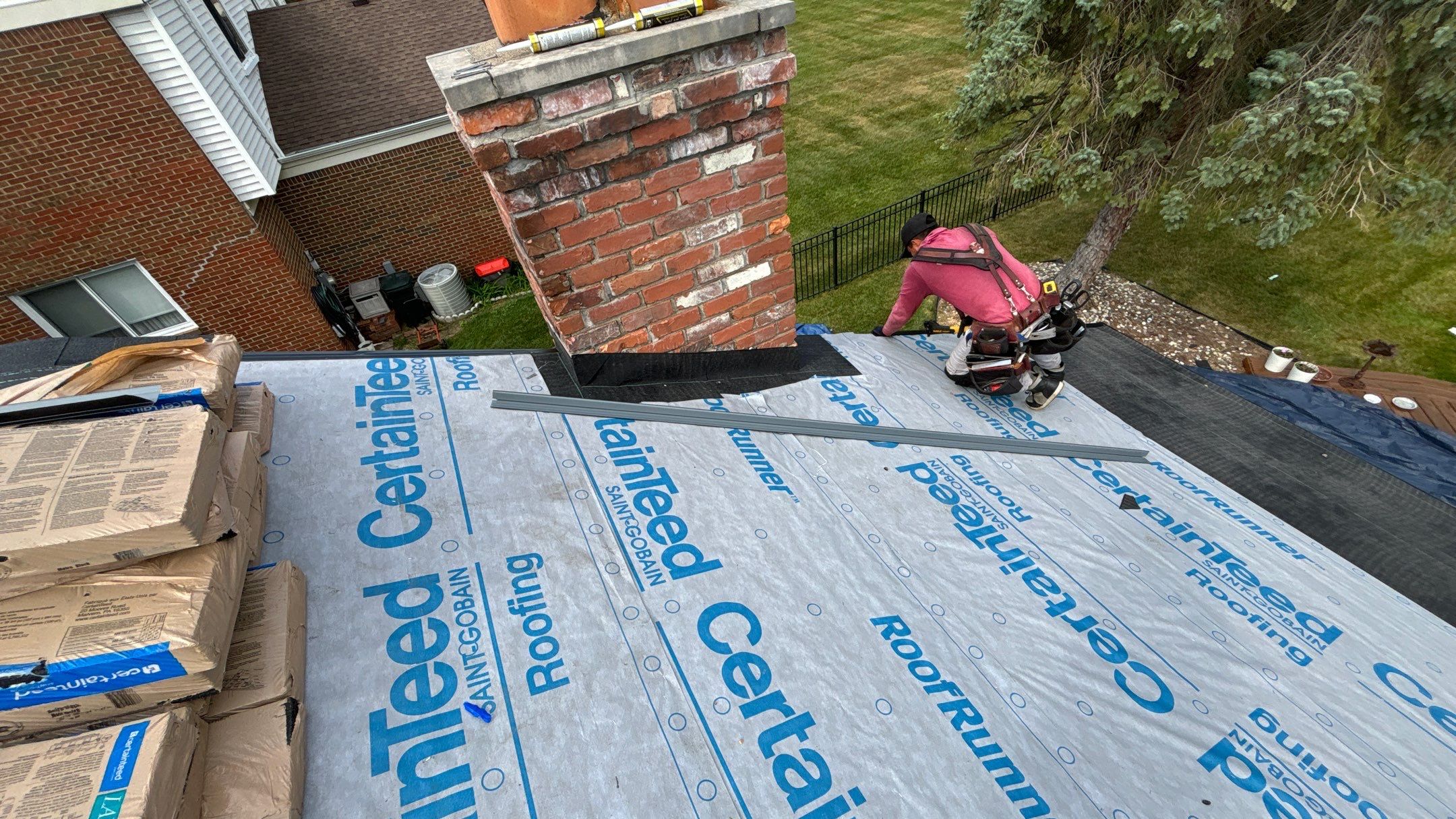 Roof Replacement using CertainTeed Landmark by 180 Contractors