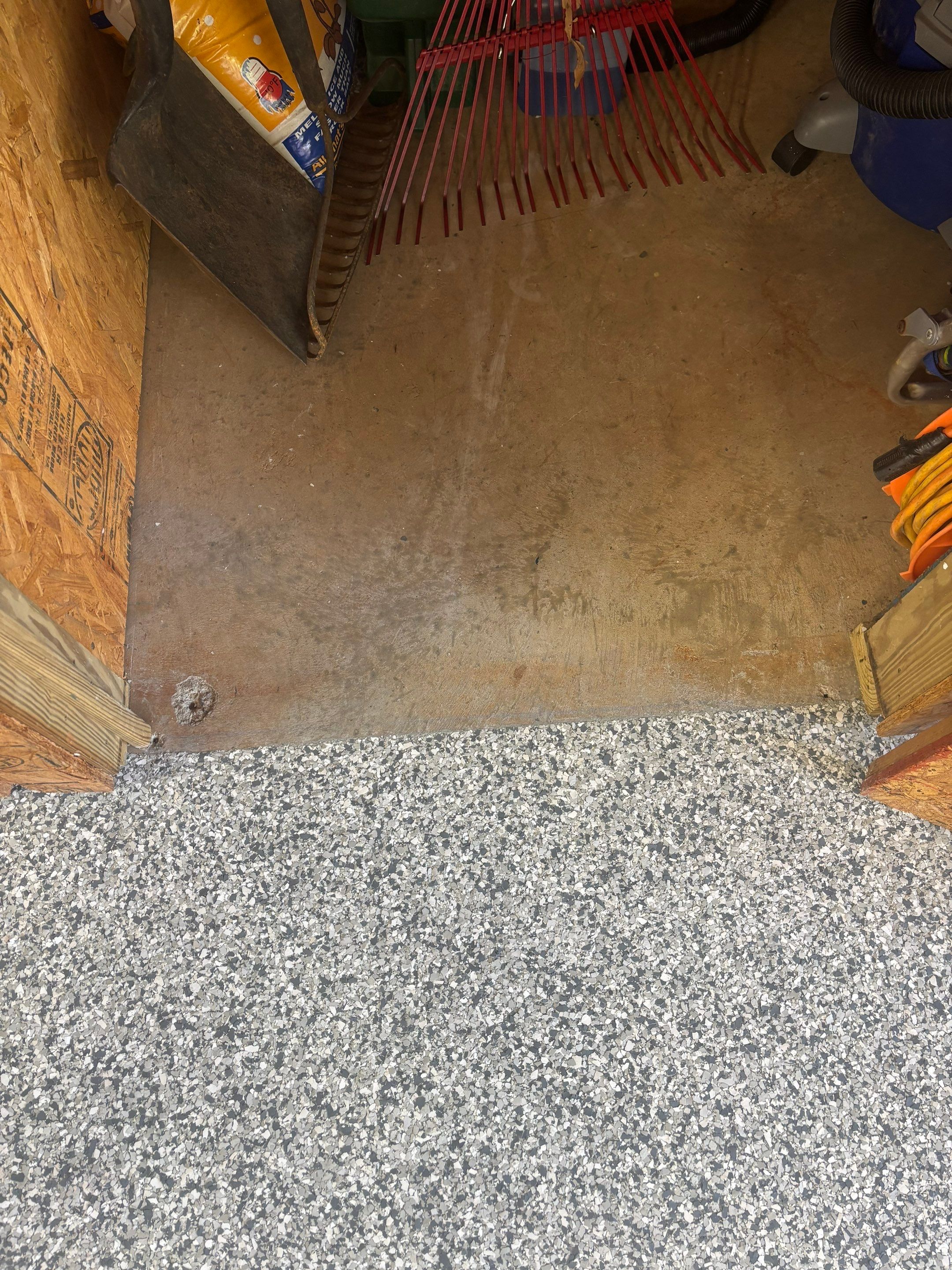 Garage Using Gravel  by Elite Floor Solutions