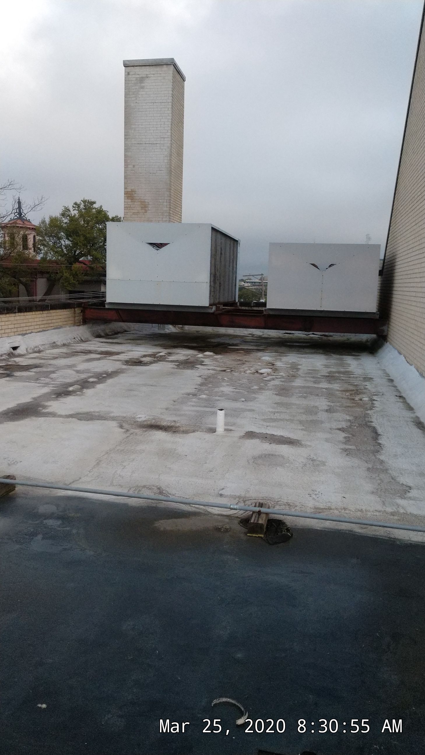 Commercial Roofing Installation using 50 mil PVC by Hostetler Roofing