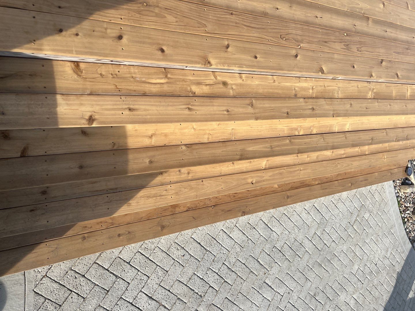 Deck Stained  by Cutting edge painting 
