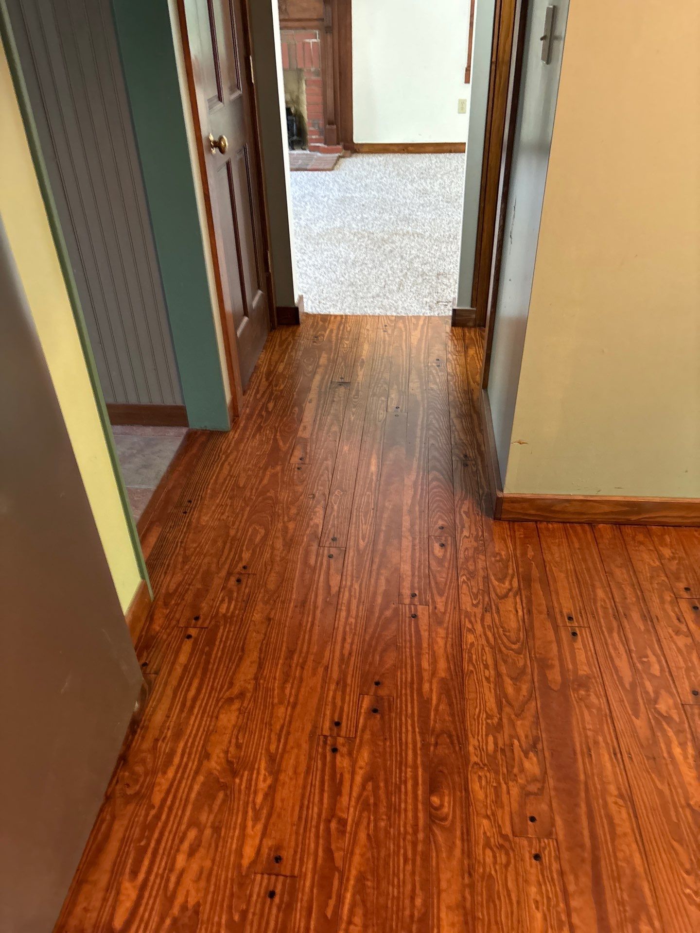 Hardwood Floor Sanding and Refinishing Project in Walton, Kentucky by Footprints Floors Kentucky