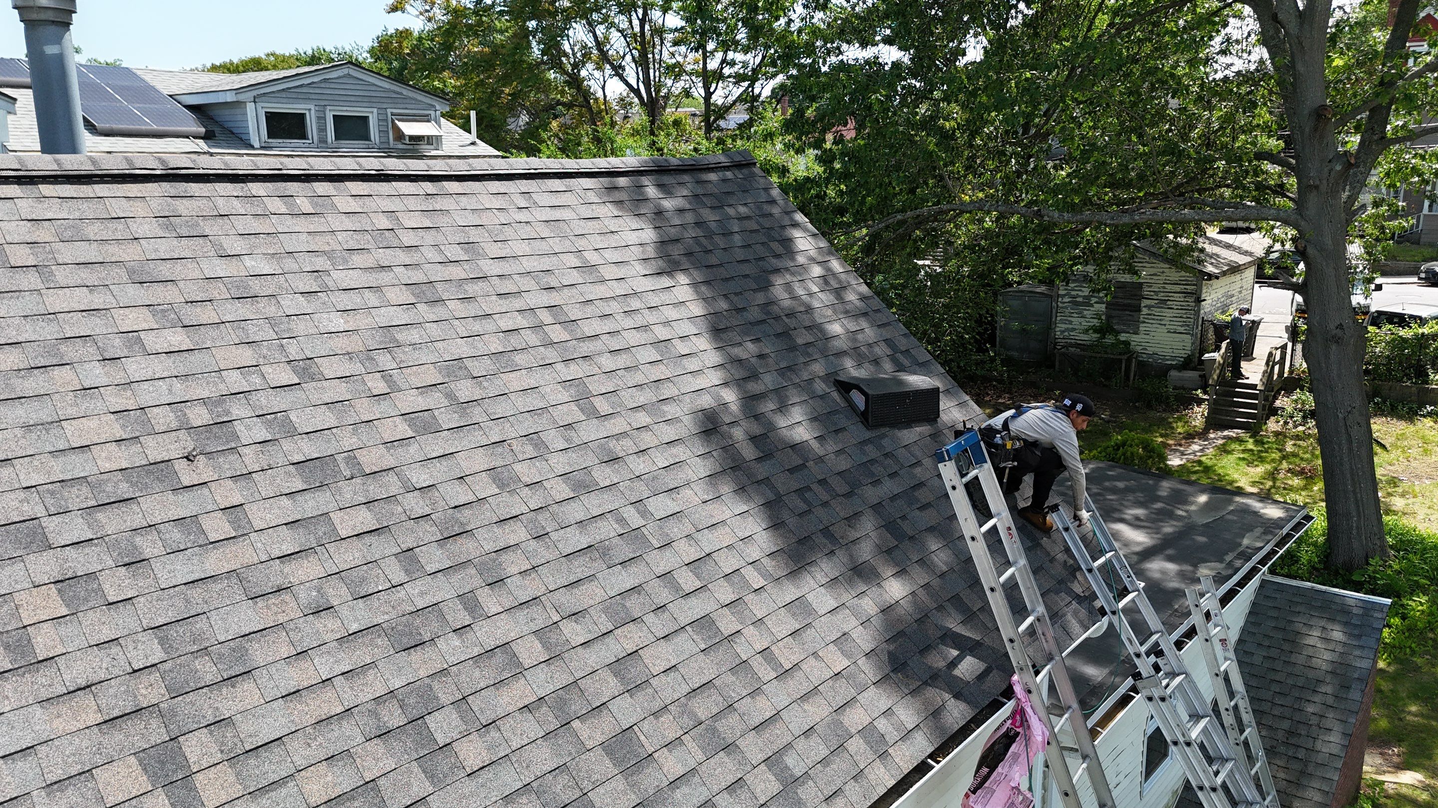 Roof Replacement & Fascia Upgrade Methuen, MA by Mighty Dog Roofing of Greater Middlesex County