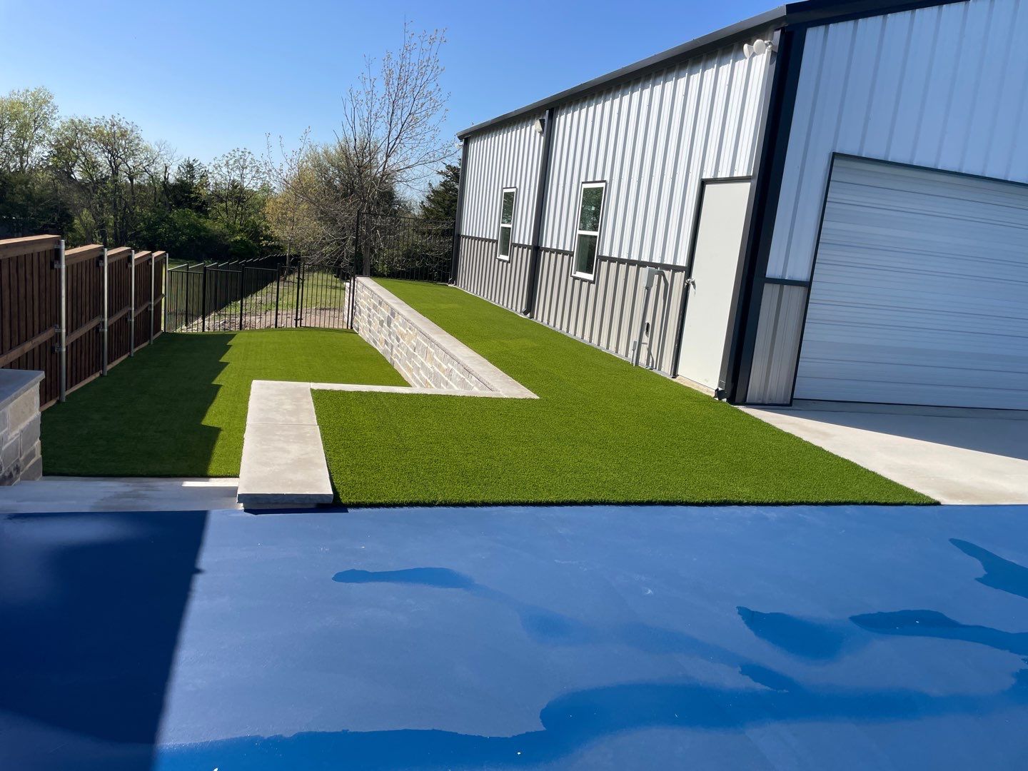 Project in Waxahachie by Turf Concepts