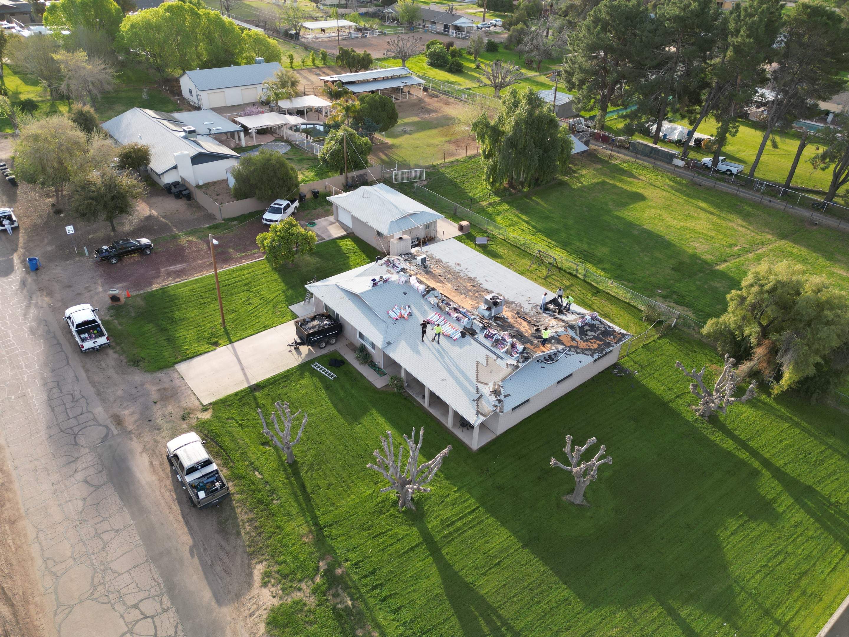 Bruce's Full Re-Roof & Shed by All Storm Roofing & Construction