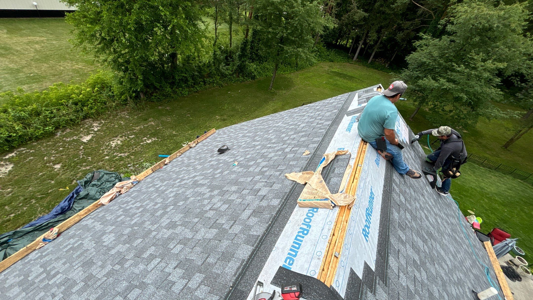 Roof Replacement using CertainTeed Landmark by 180 Contractors