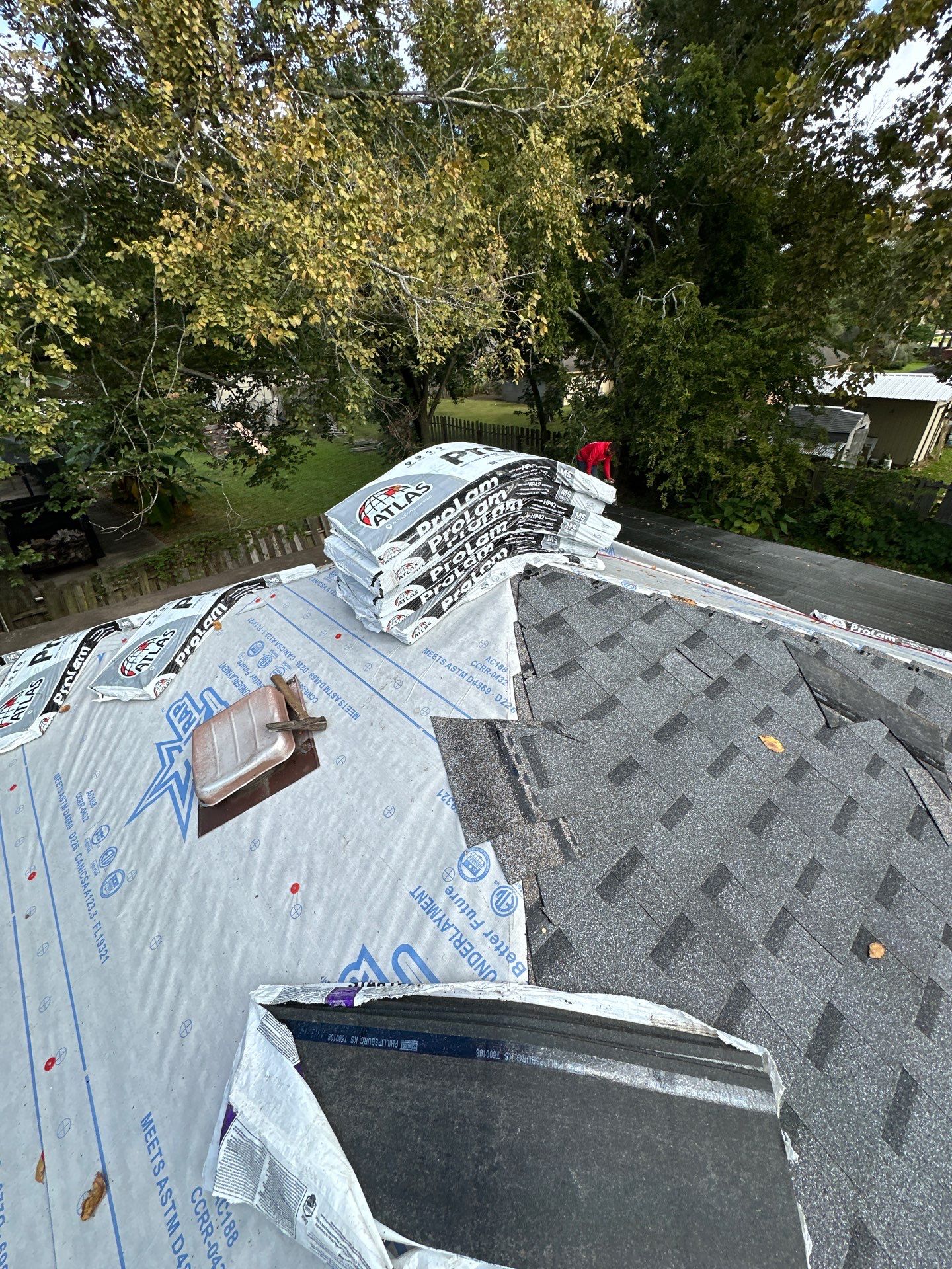 Project in Lake Jackson by Motion Roofing