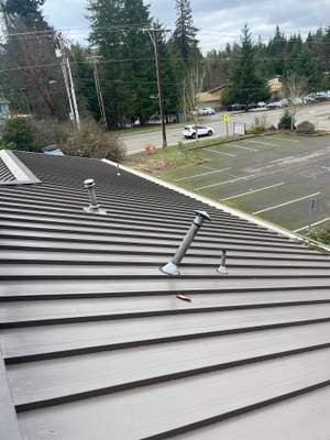 Commercial Roof Replacement in Progress in Port Orchard, WA