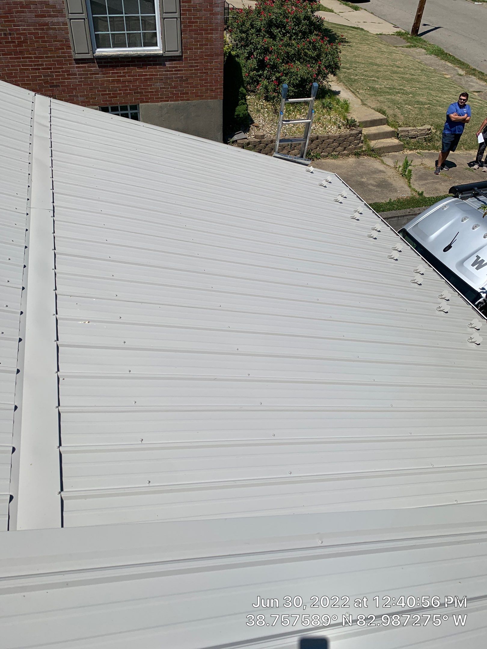 Metal Roofing, Skylights, Porch Build by Secure Construction Company Inc