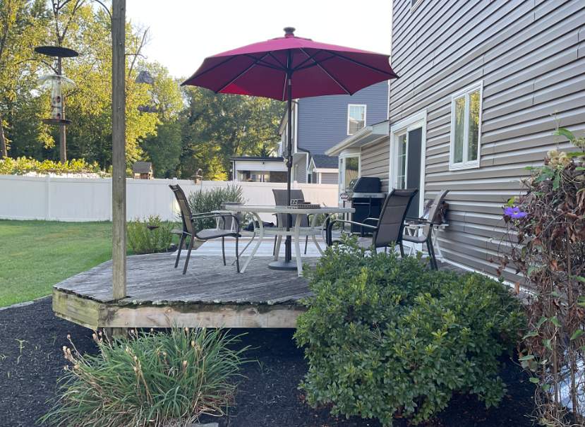 New Deck in Delaran NJ by deck guardian