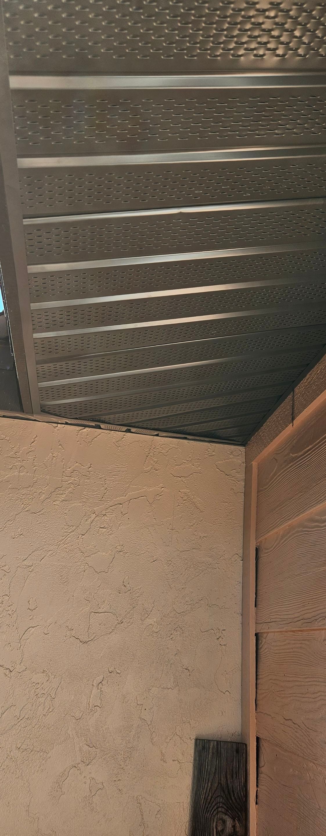 Musket Brown Soffit Installation in Sarasota FL by Gutter Professors