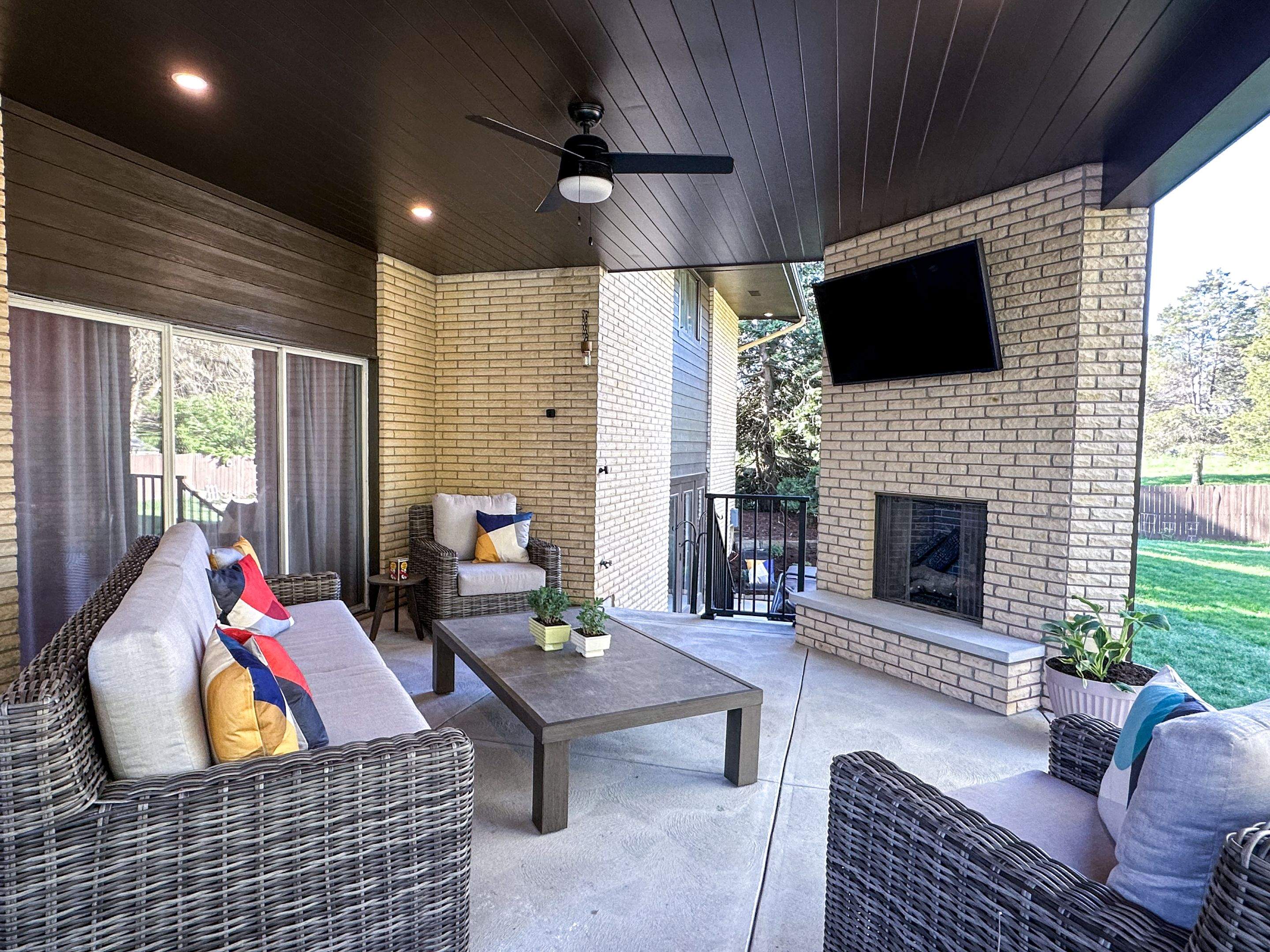 Centerville Covered Patio by Zengel Group
