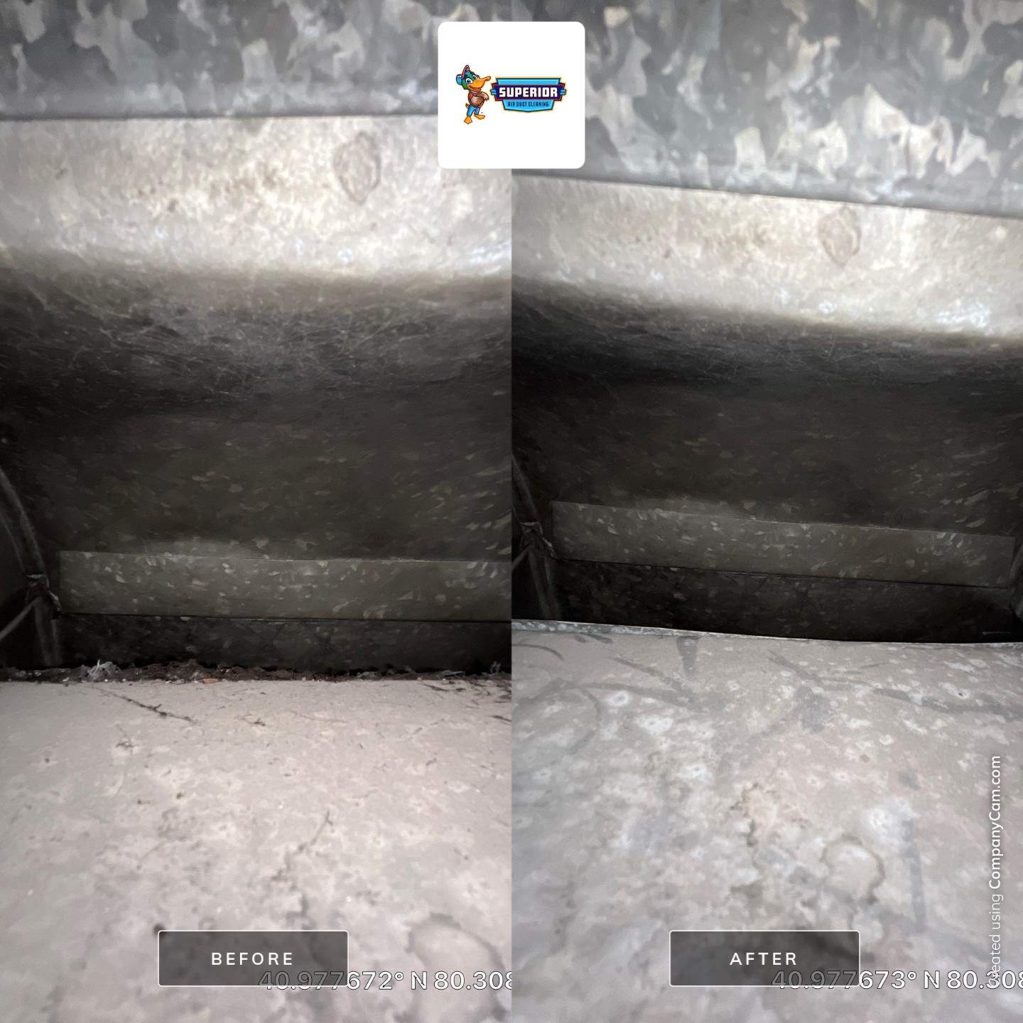 Air Duct Cleaning With a Vacuum Truck in New Castle, PA by Superior Air Duct Cleaning