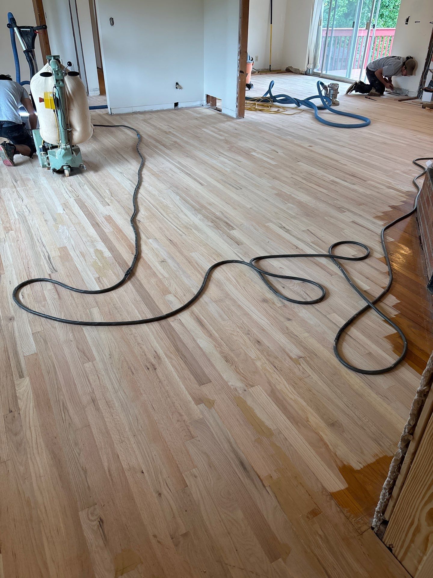 Red Oak Hardwood Floor Installation and Refinishing in Cincinnati by Footprints Floors Kentucky