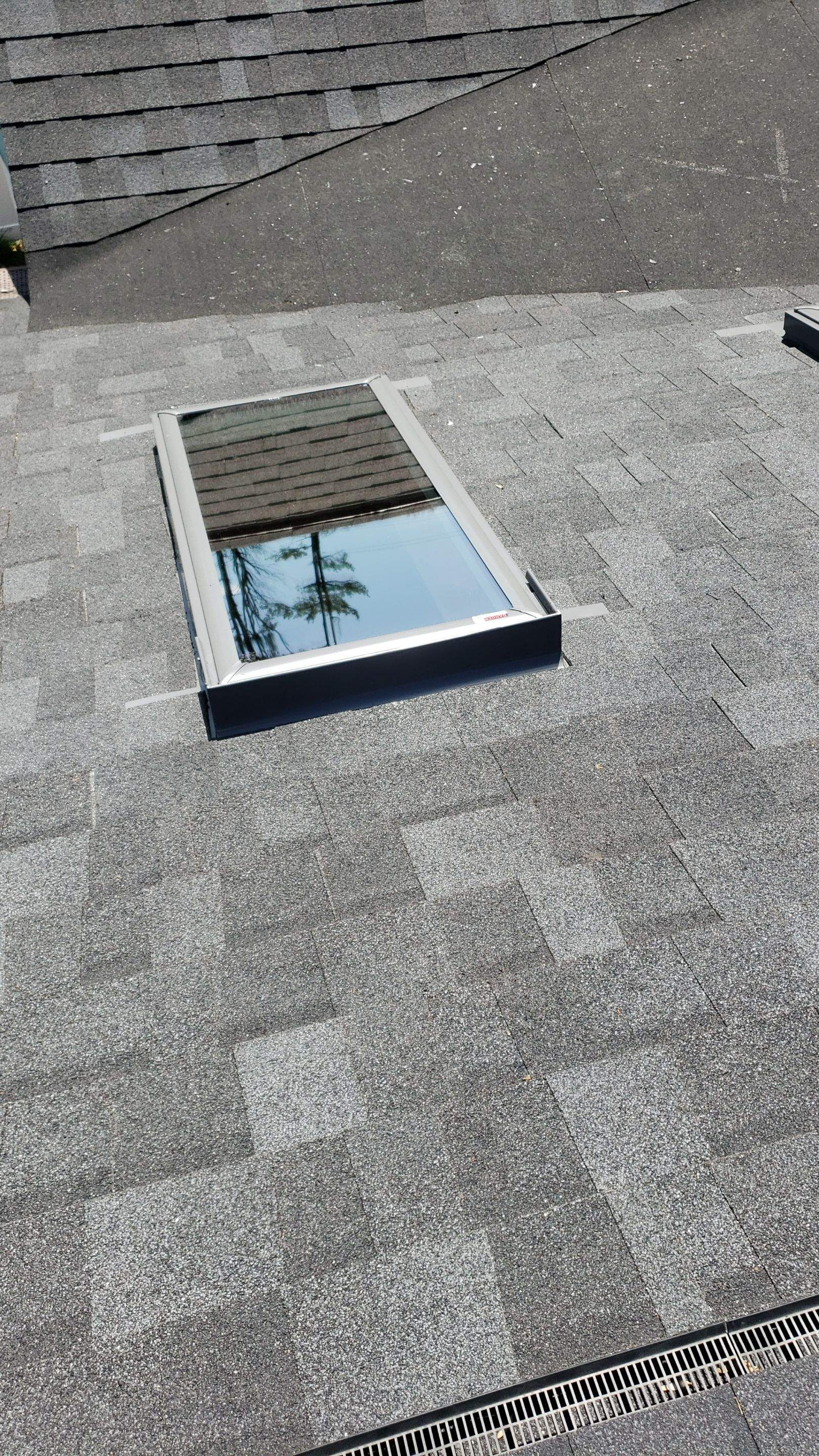 Skylight Installation using Velux Skylights by Roof Right Inc