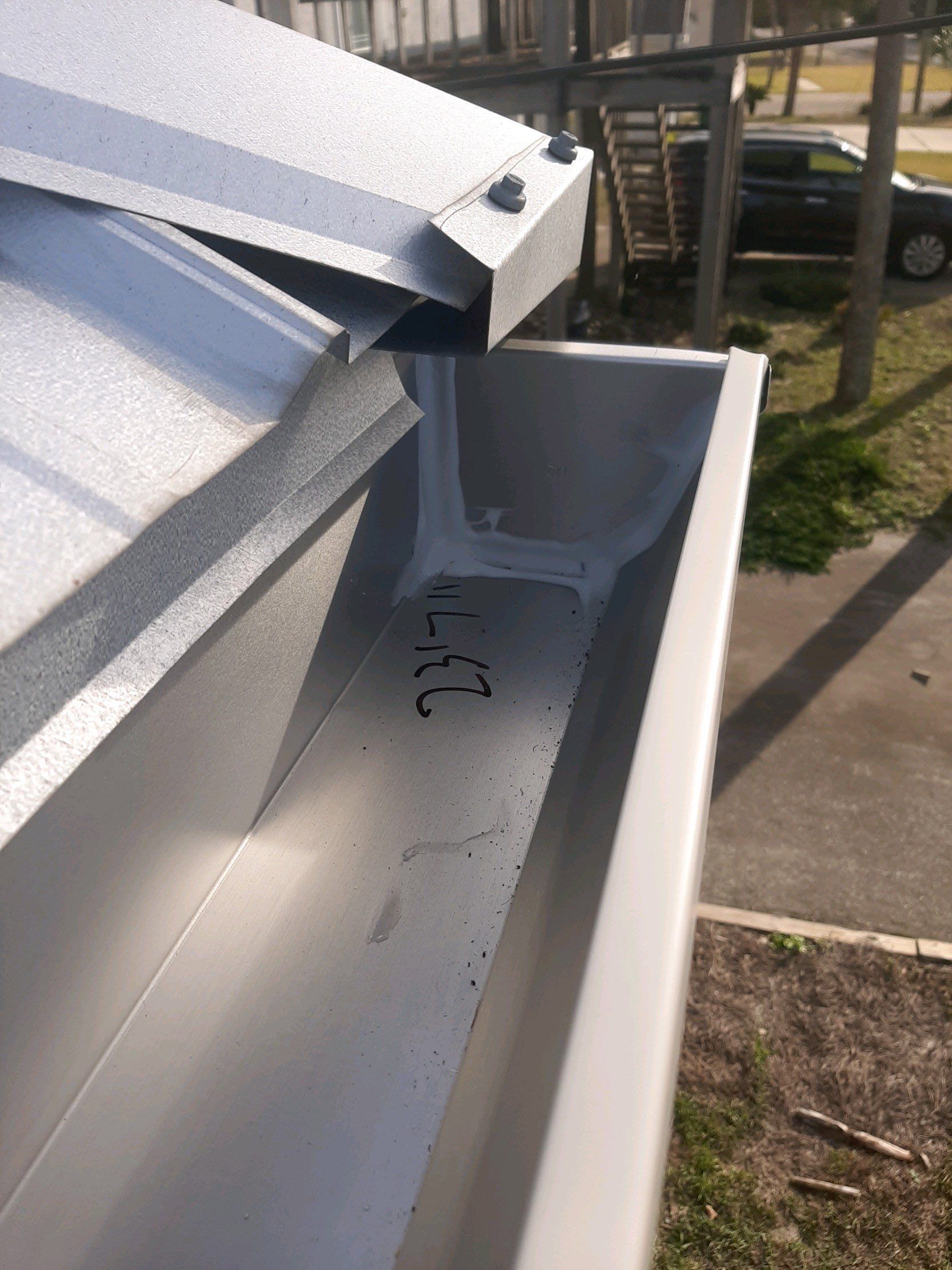Seamless Gutter Installation Using K-Style Gutters And Gutter Guards by Gutter Professors