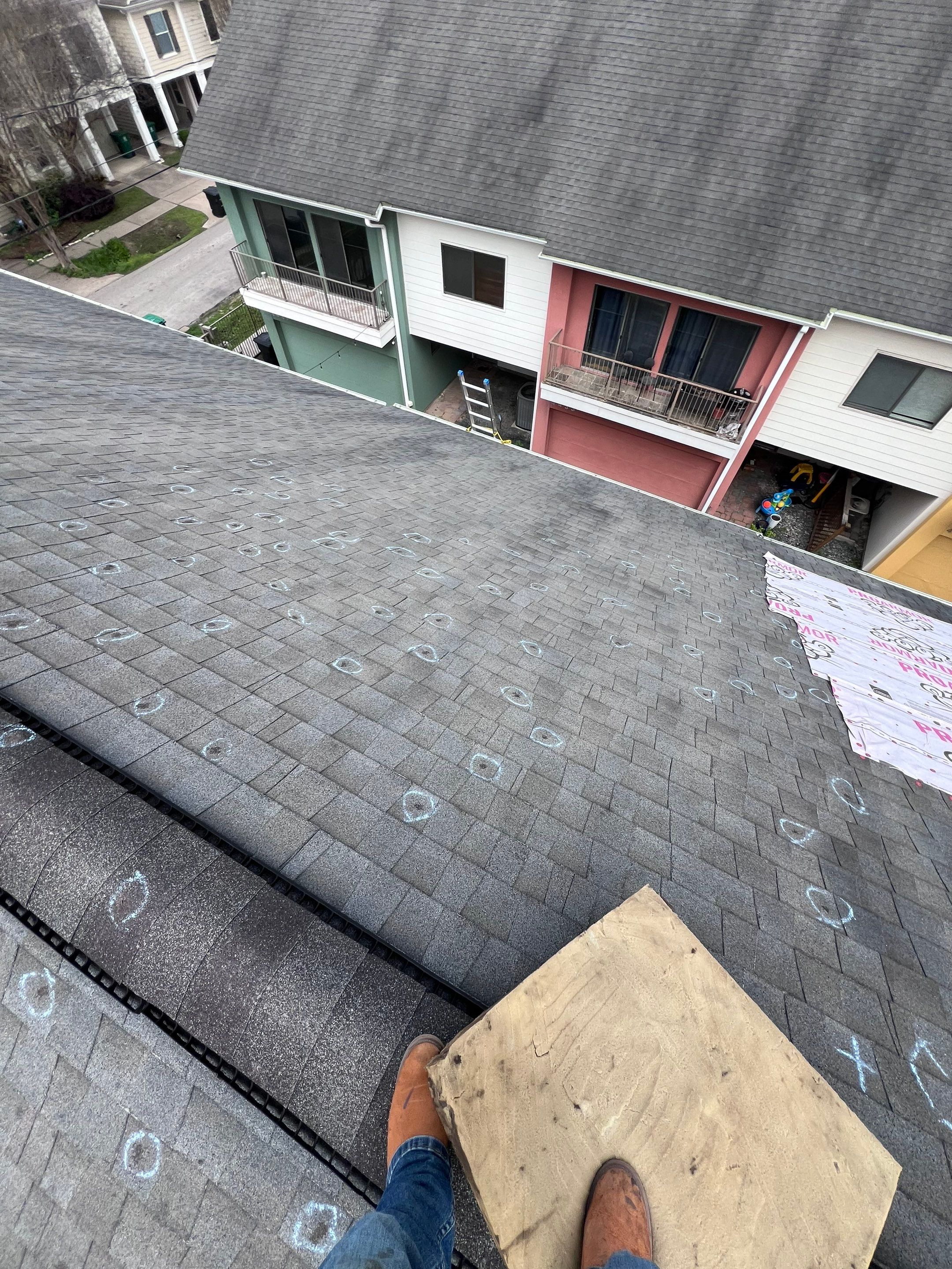 Residential Roofing Repair using Owen's Corning Duration (Lifetime) Shingles by Roof Repair Company