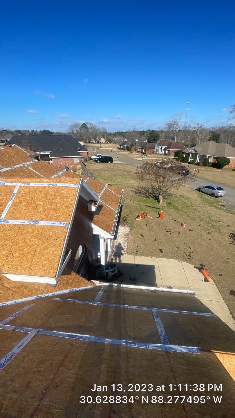 Residential Roofing Installation using Roof Replacement by American Roofing & Construction LLC