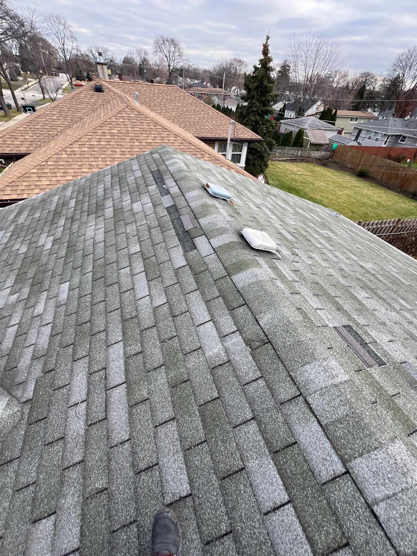 Residential Roofing Installation using Owens Corning  by Perfect Exteriors Inc. 