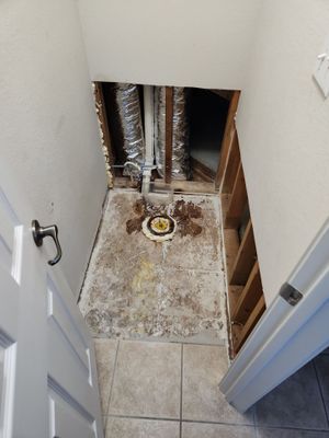 Water damage repair