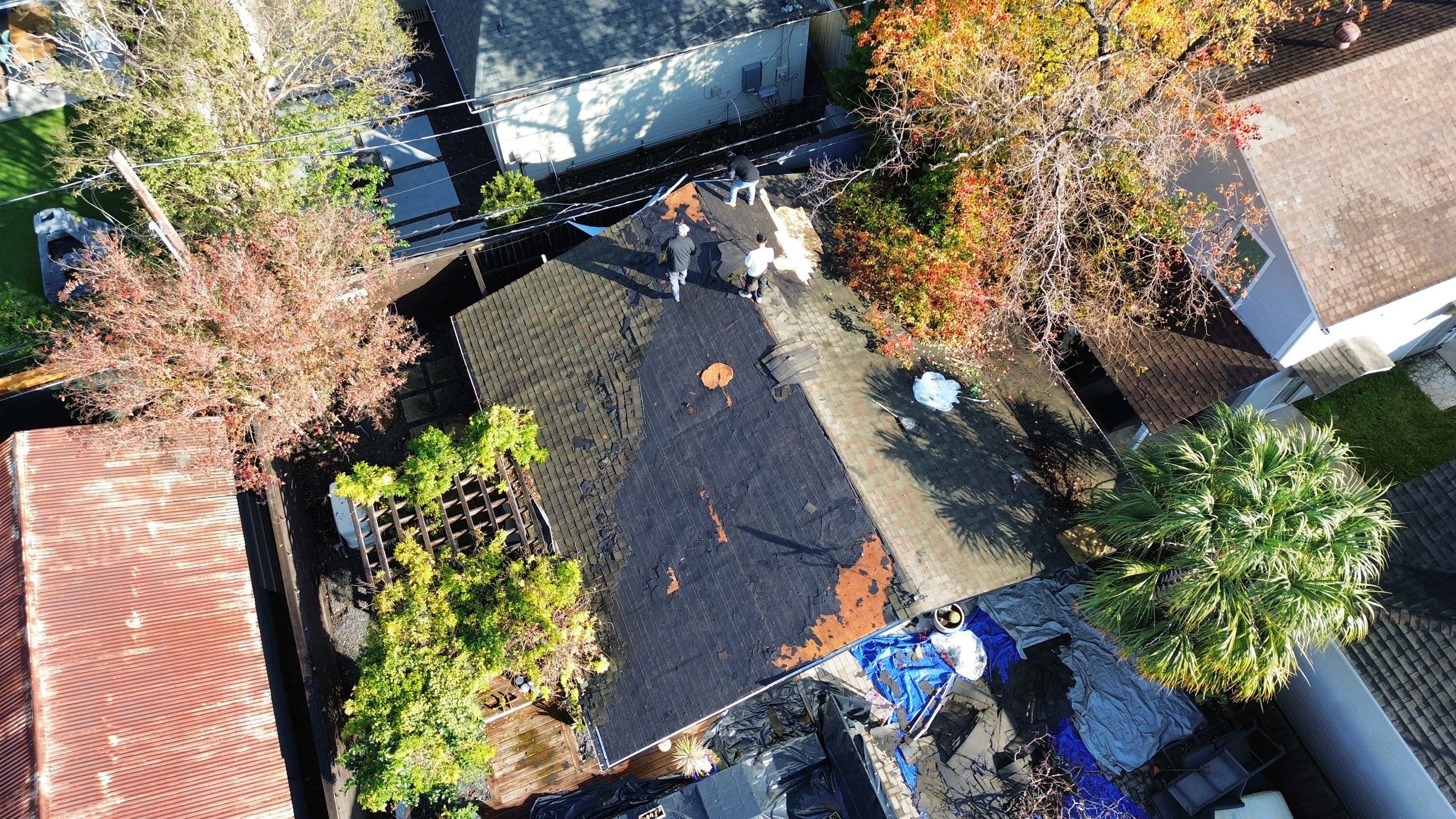 Houston Residential Roof Replacement Featuring GAF HDZ Shingles in Pewter Gray by Houston Roofing & Construction